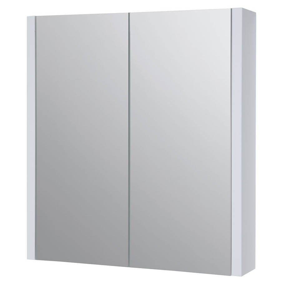 Purity 600mm Mirror Cabinet White - FUR110PU