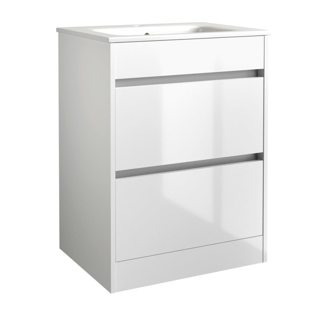 City 600x460mm Floor Standing Unit White - FUR709CI - FUR709CI 2