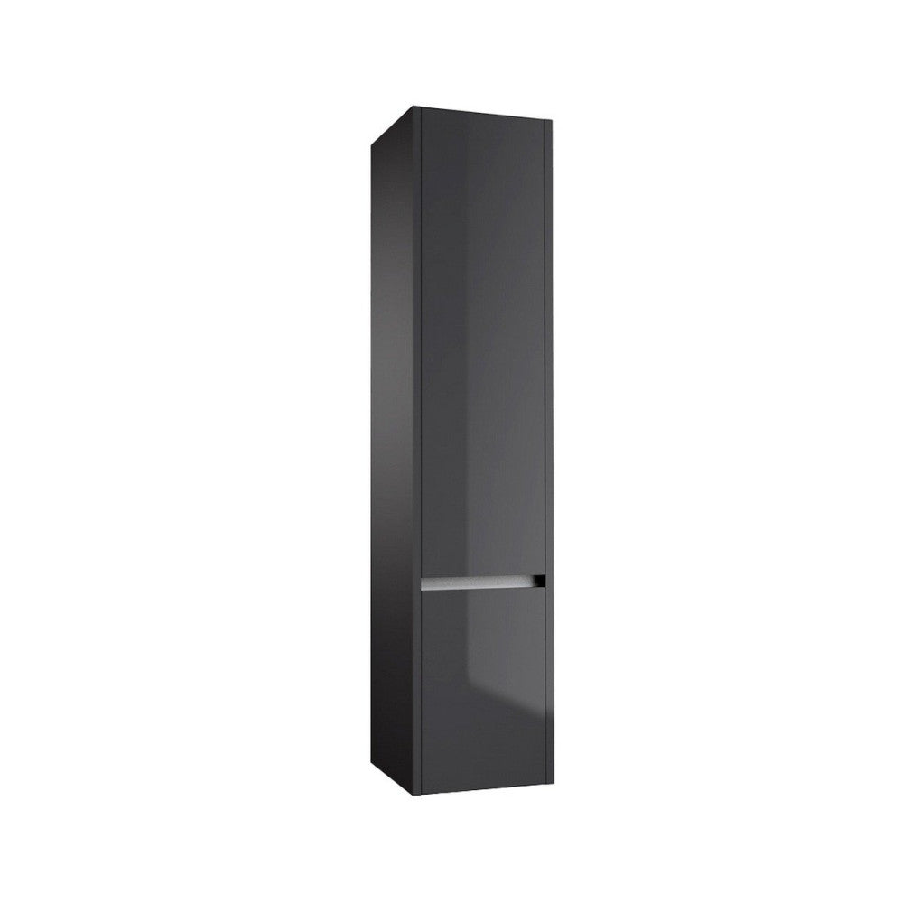 City Wall Mounted Tall Unit Storm Grey Gloss - FUR725CI - FUR725CI 1