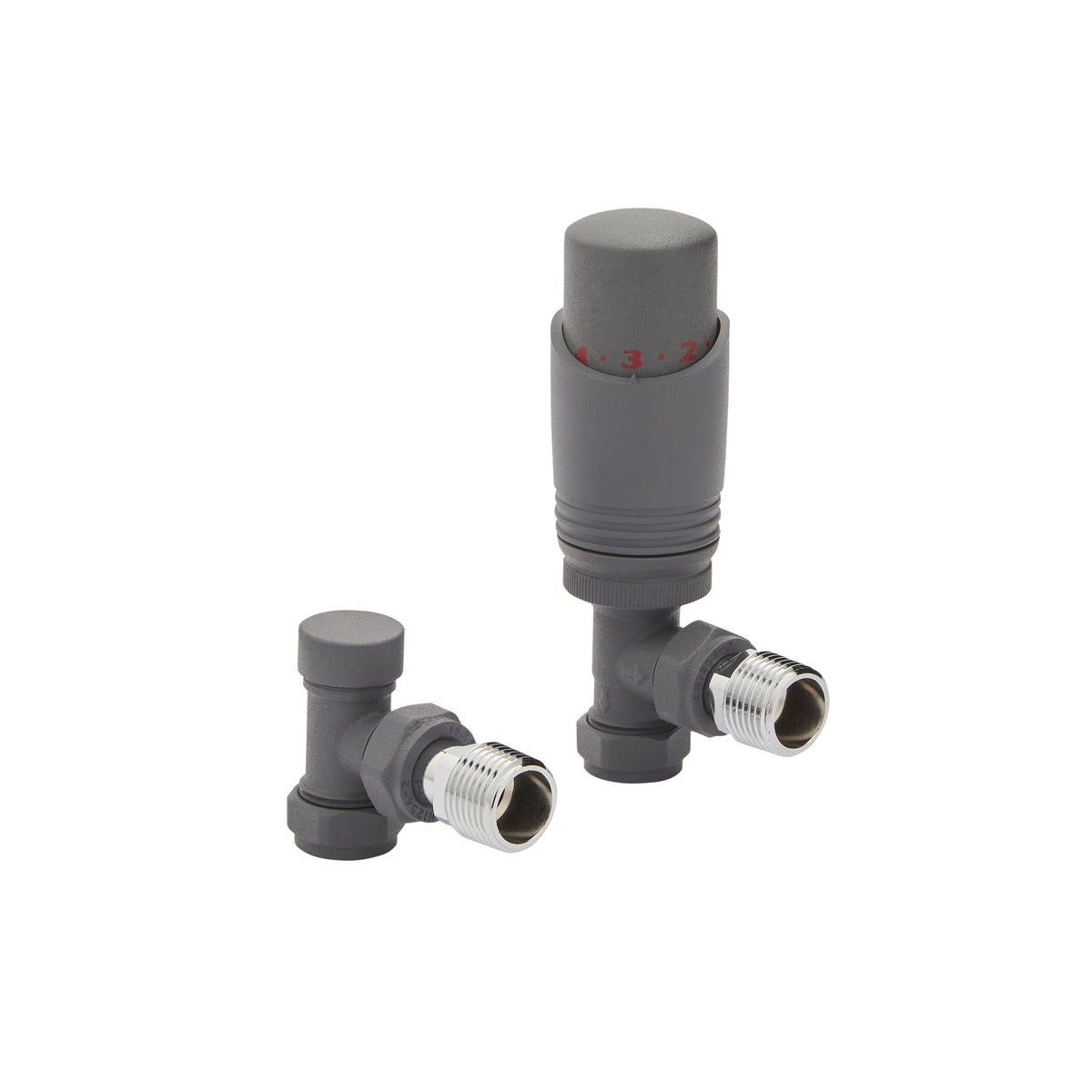 Design Twin Pack TRV - Textured Grey Angled - GY-TRV301A