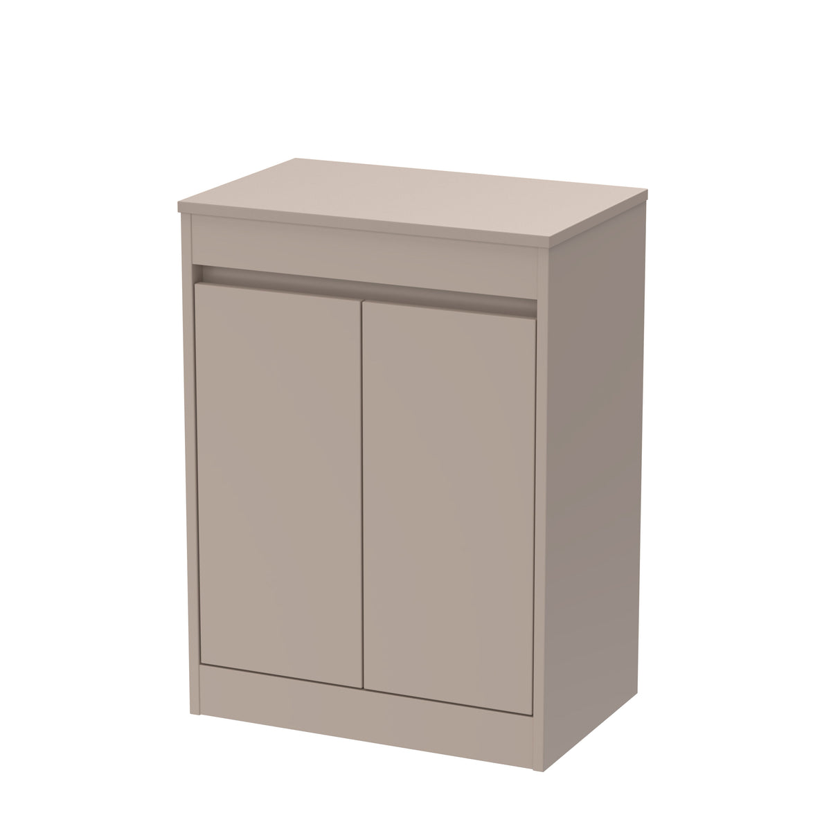 Nuie Havana 600mm 2 Door Floor Standing Vanity Unit With Co-ordinating Worktop