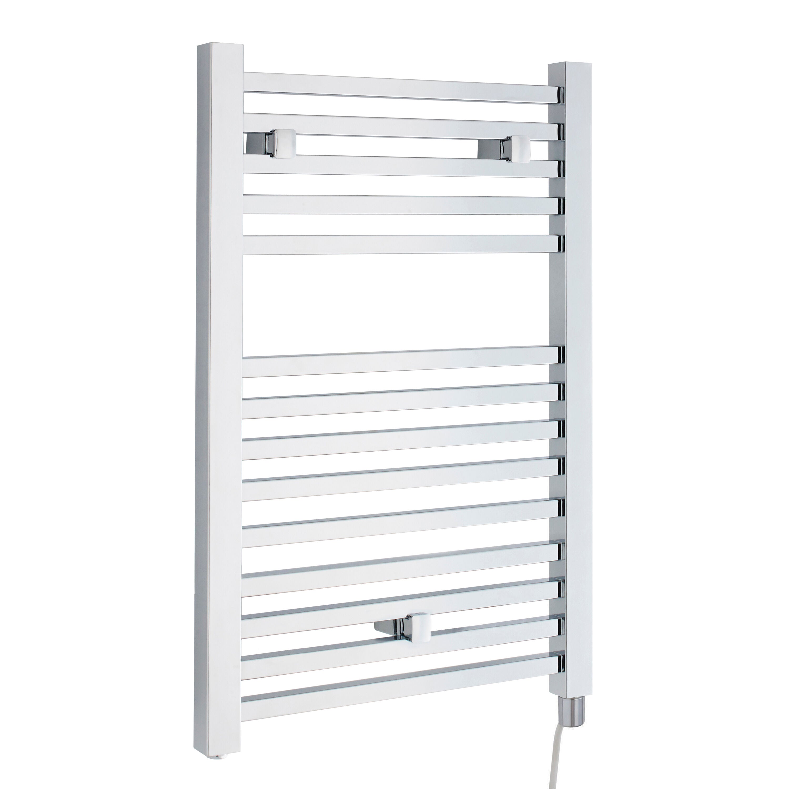 Eton Chrome 690mm x 500mm Vertical Single Panel Radiator