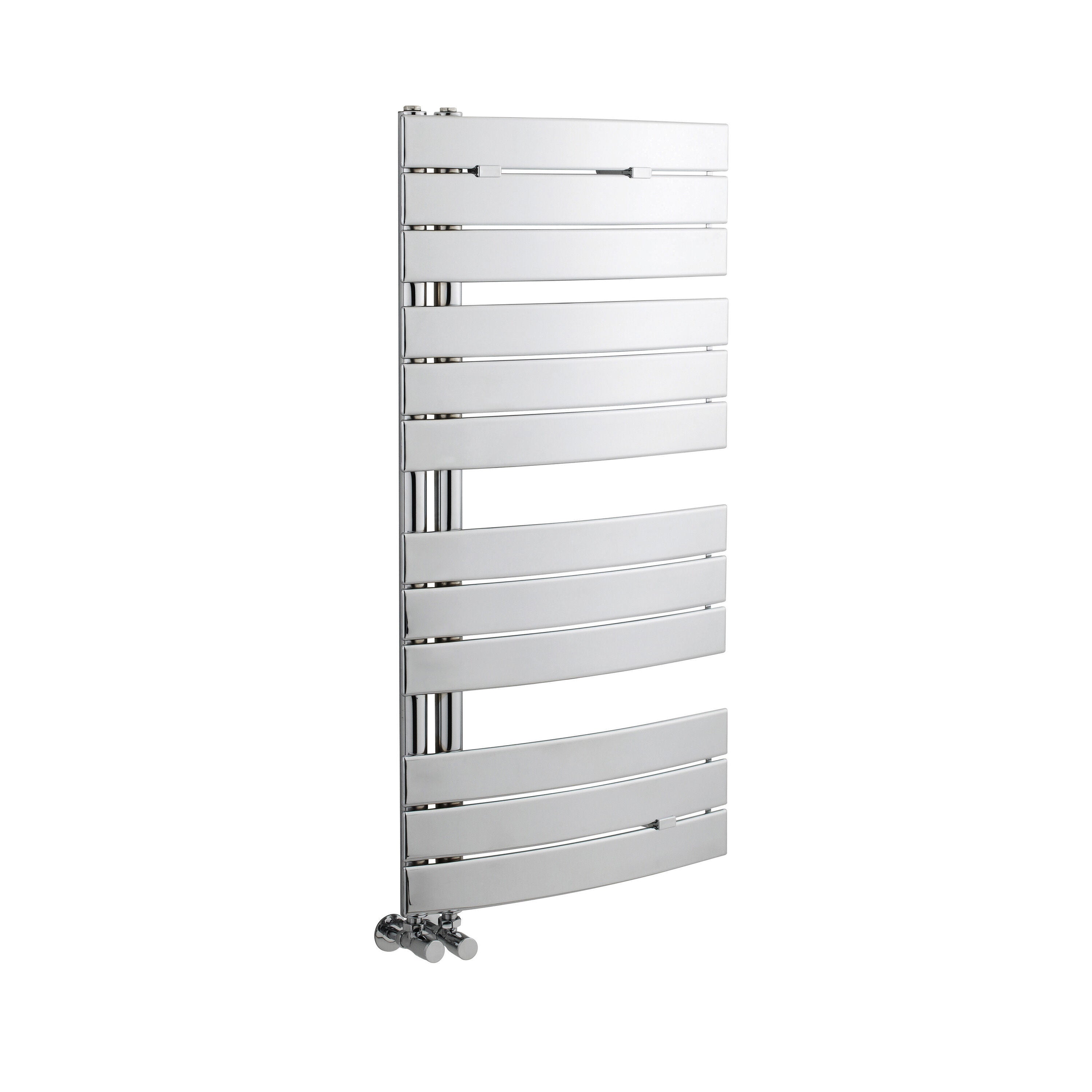 Elgin Chrome 1080mm x 550mm Horizontal Heated Towel Rail