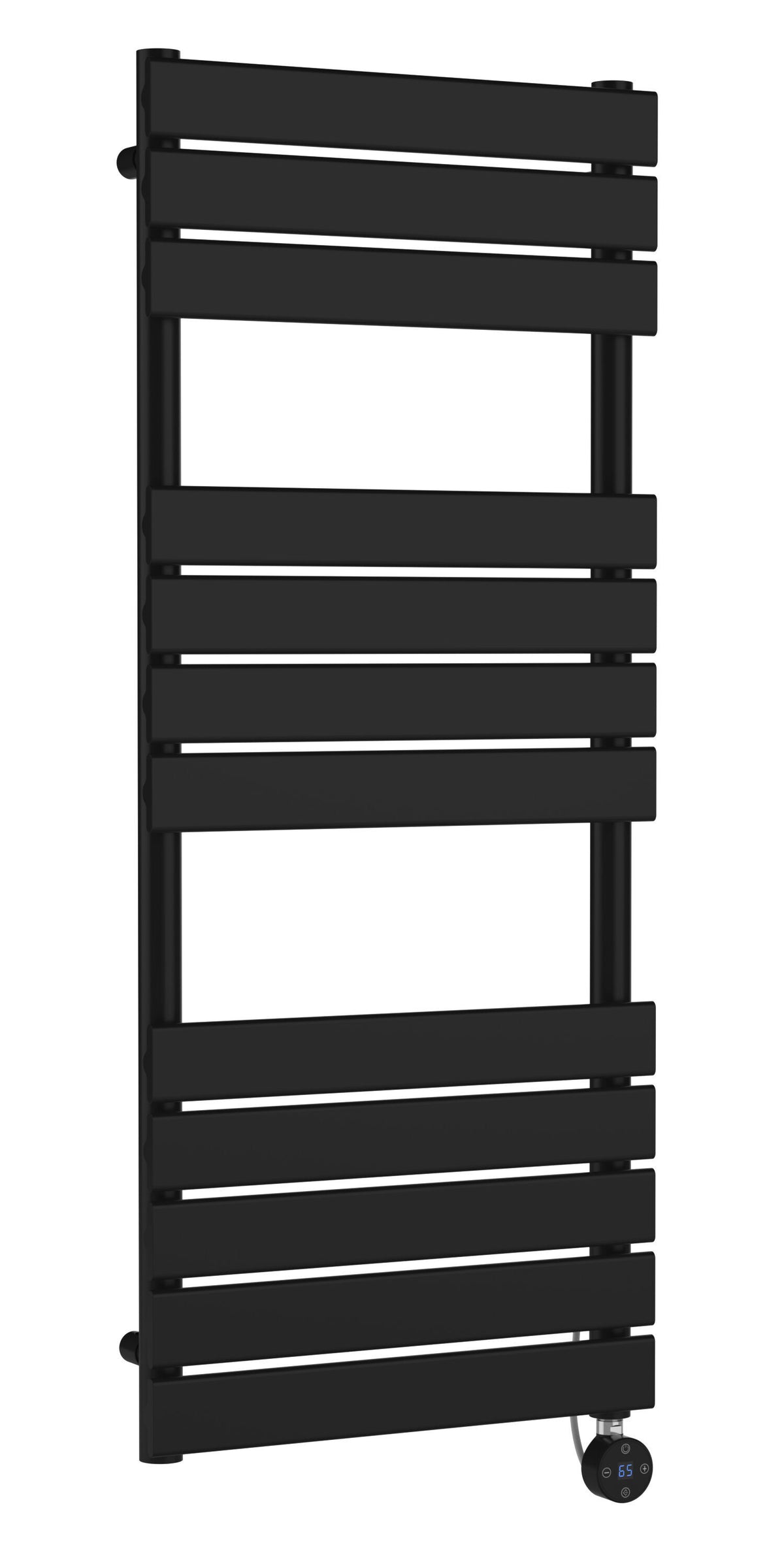 Nuie 1213mm x 500mm Vertical Electric Heated Towel Rail