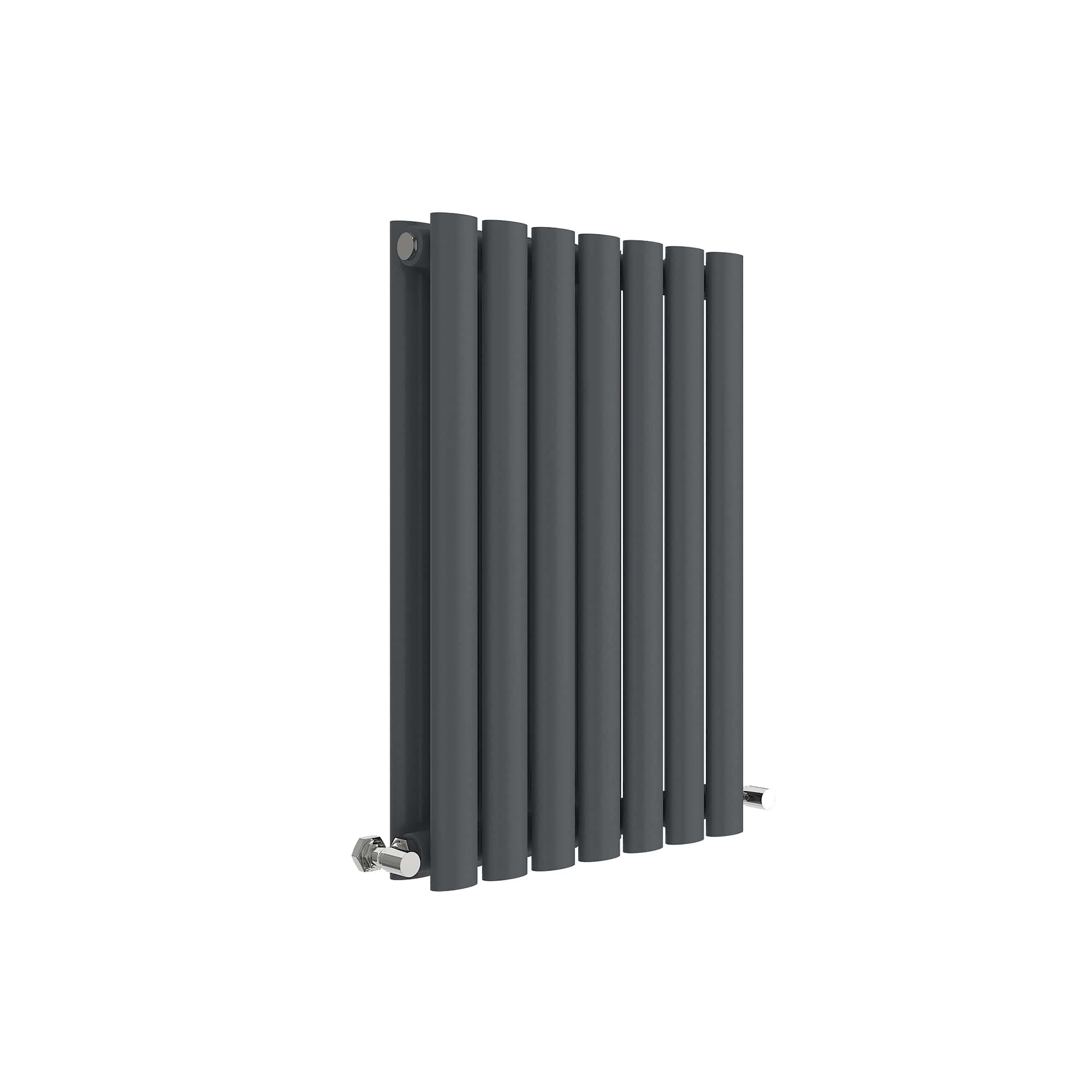 Revive Anthracite 600mm x 412mm Horizontal Double Panel Radiator