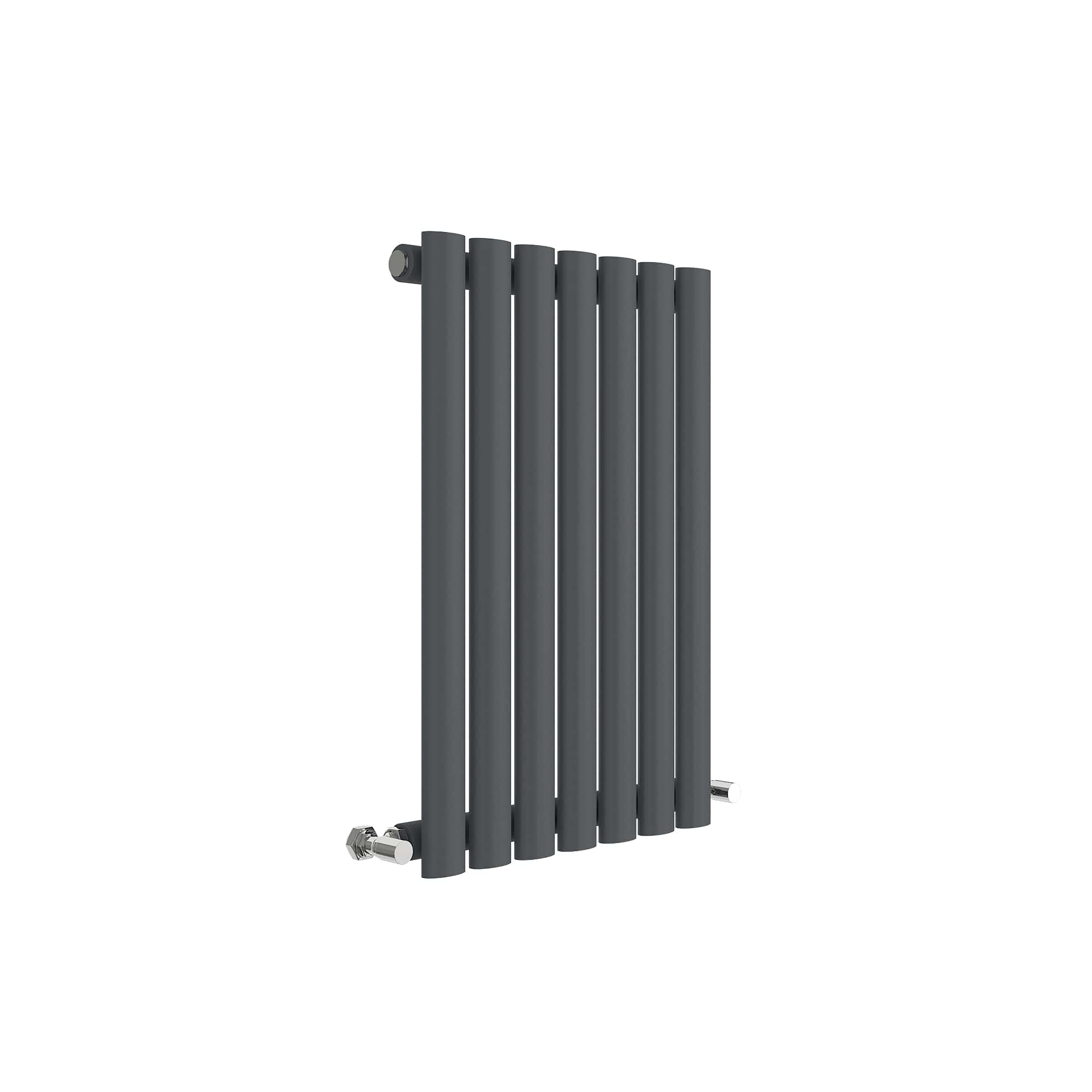 Revive Anthracite 600mm x 412mm Horizontal Single Panel Radiator