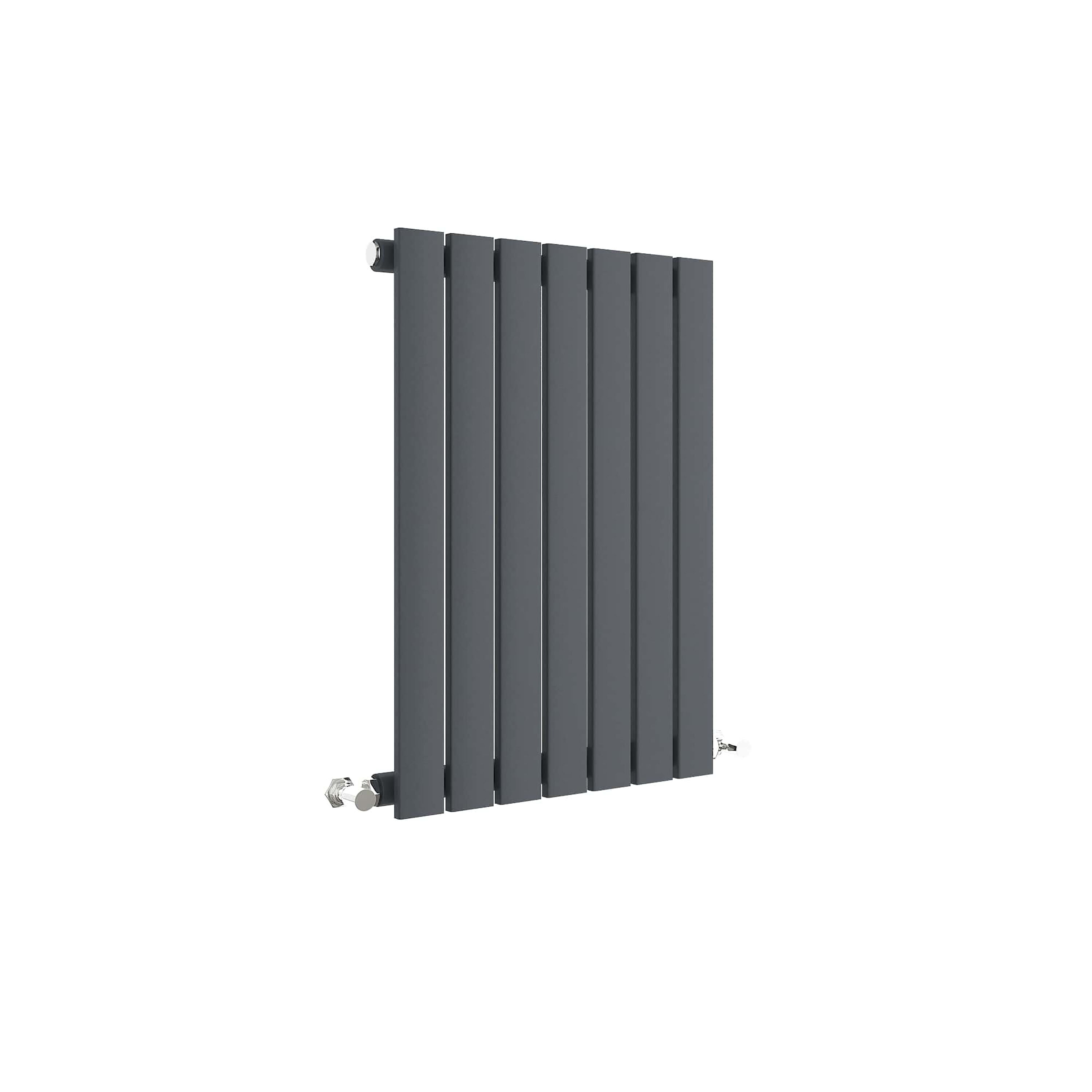 Sloane Anthracite 600mm x 412mm Horizontal Single Panel Radiator