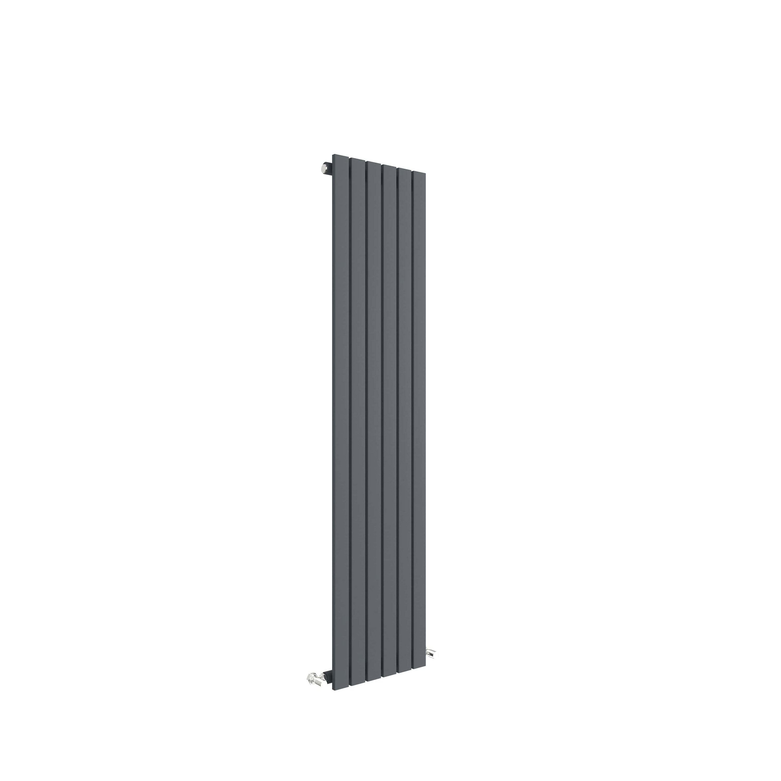 Sloane Anthracite 1500mm x 354mm Vertical Single Panel Radiator