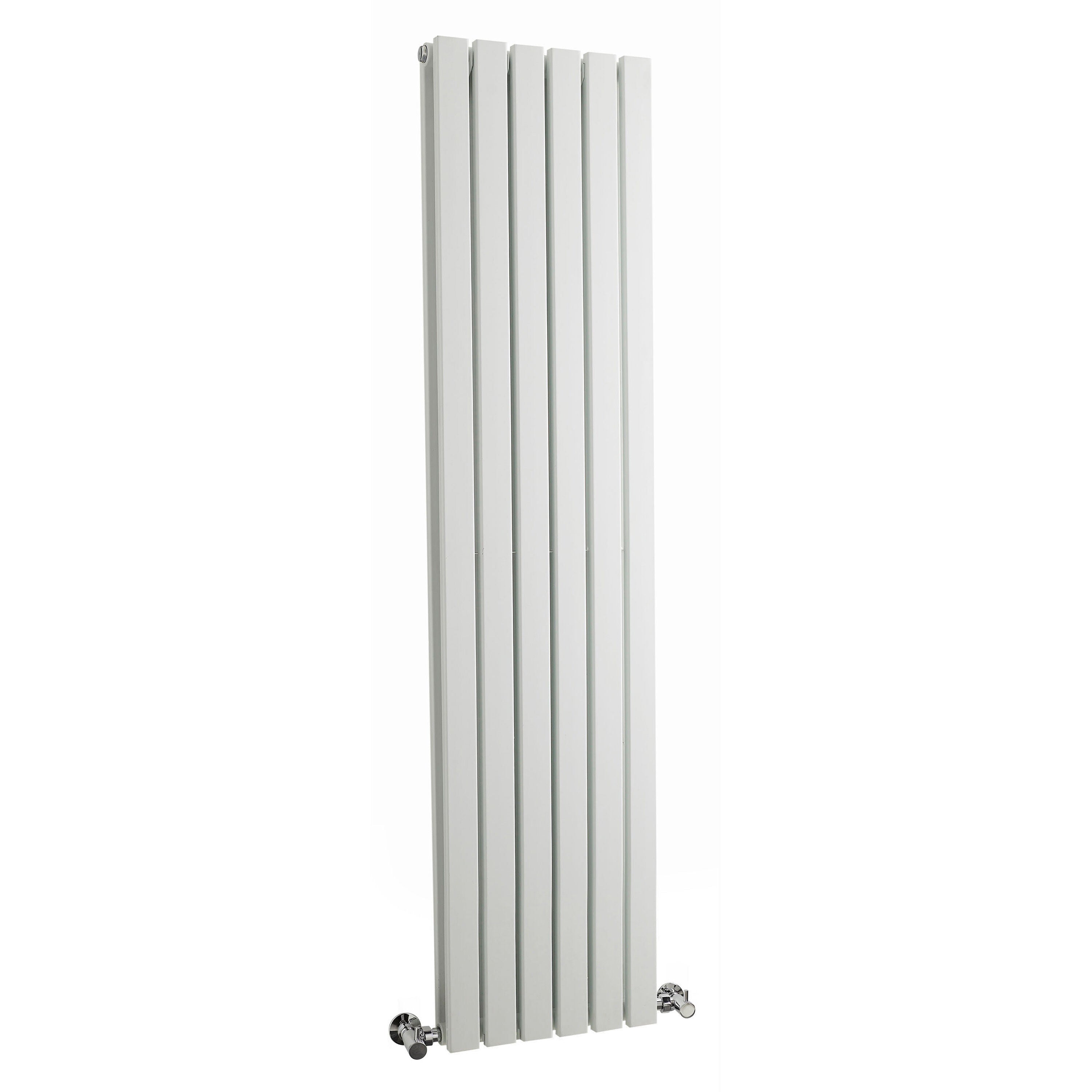 Sloane White 1500mm x 354mm Vertical Double Panel Radiator