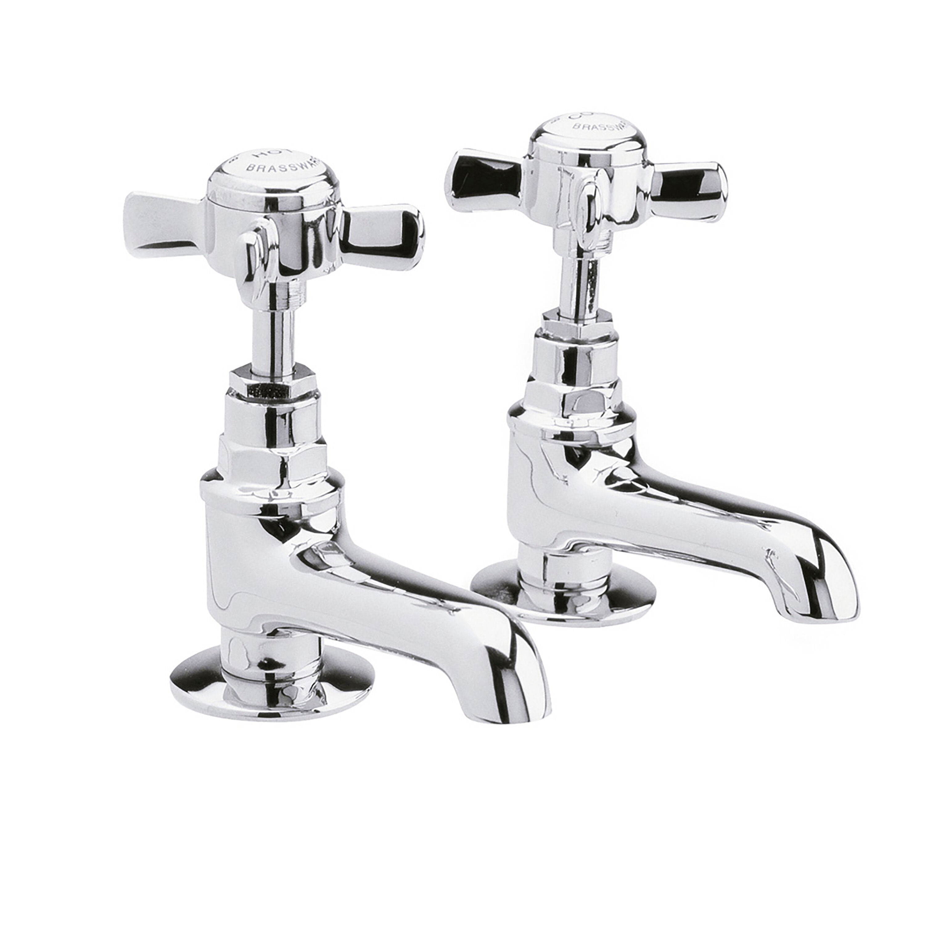 nuie Beaumont Chrome Basin Taps