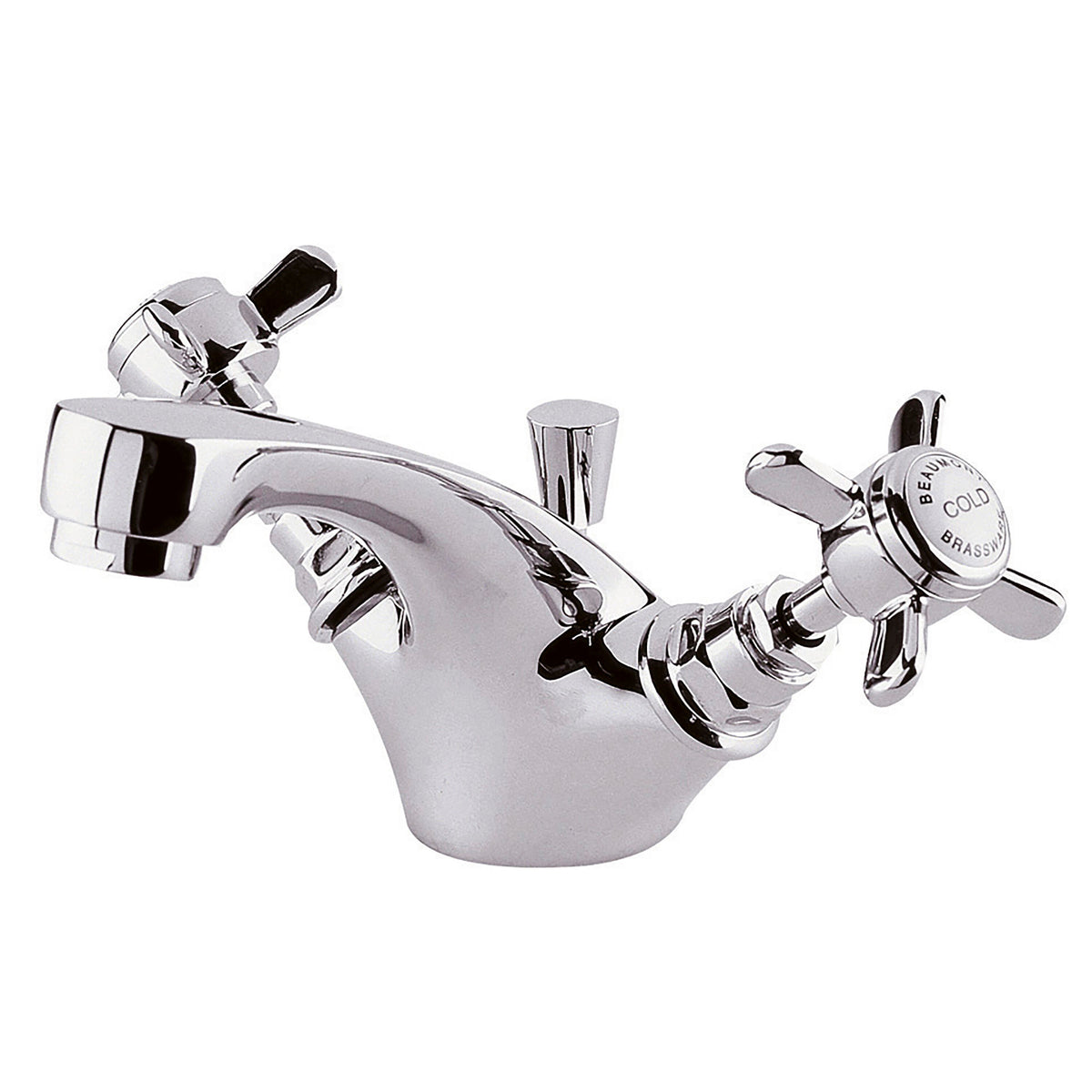 Nuie Beaumont Mono Basin Mixer With Pop Up Waste