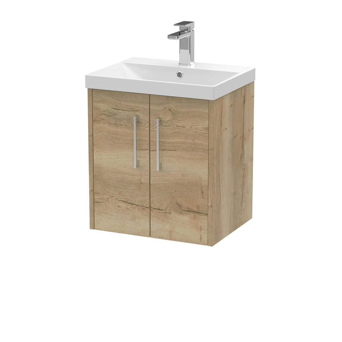 Hudson Reed Juno 500mm 2 Door Wall Hung Vanity Unit With Thin Edge Basin