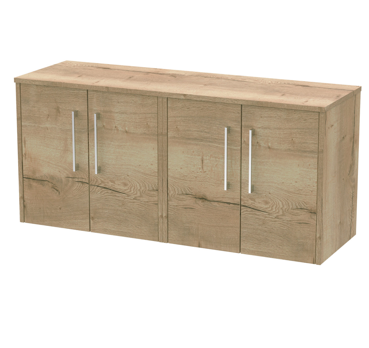 Hudson Reed Juno 1200mm 2 Door Wall Hung Vanity Unit With Co-ordinating Worktop