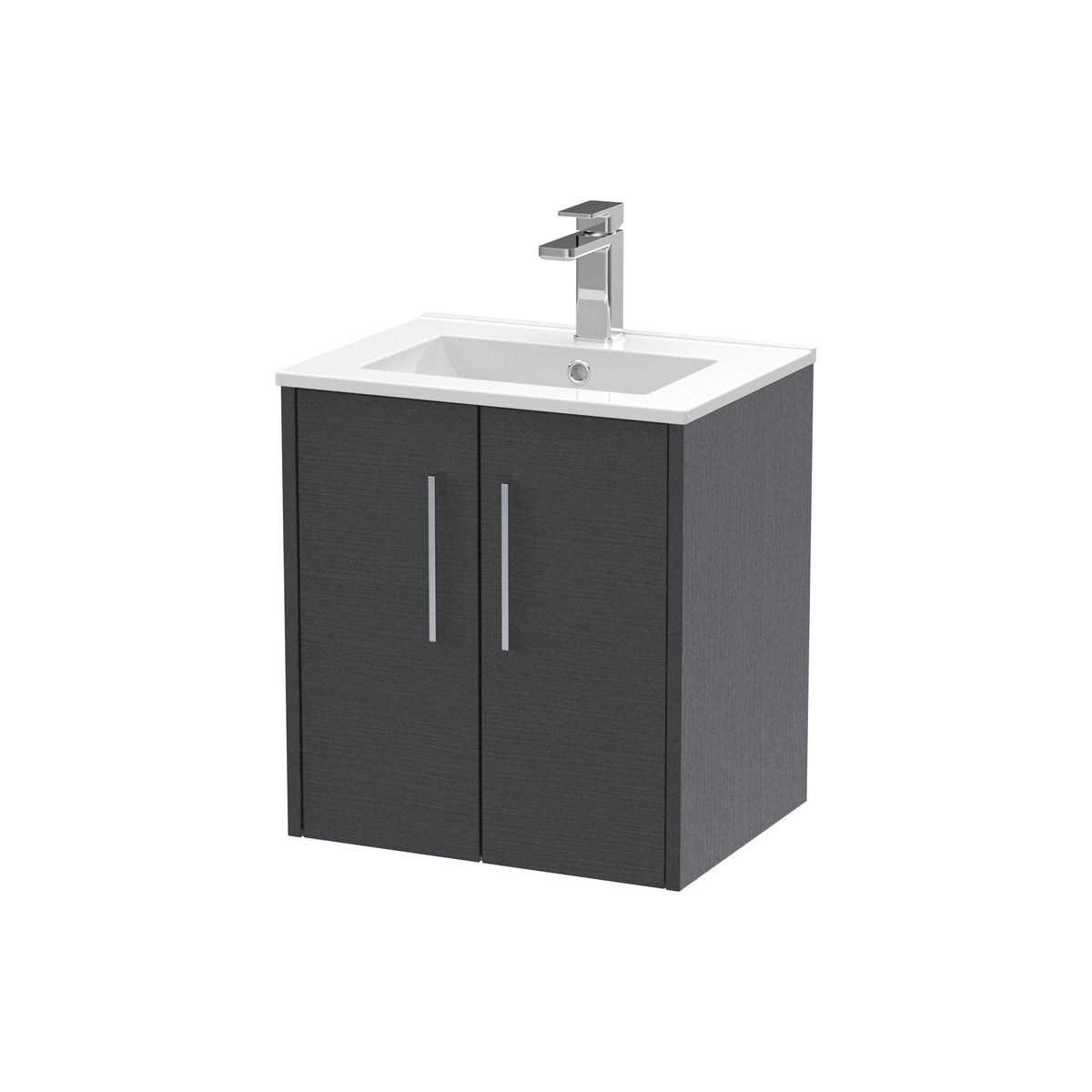 Hudson Reed Juno 500mm 2 Door Wall Hung Vanity Unit With Minimalist Basin