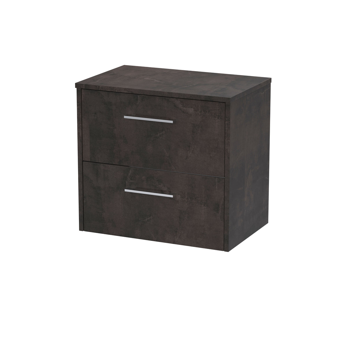 Hudson Reed Juno 600mm 2 Drawer Wall Hung Vanity Unit With Co-ordinating Worktop