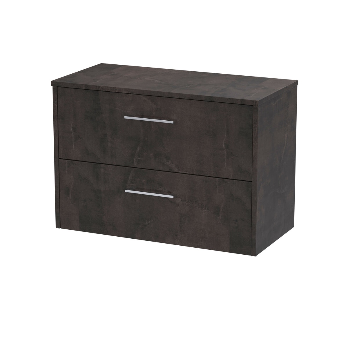 Hudson Reed Juno 800mm 2 Drawer Wall Hung Vanity Unit With Co-ordinating Worktop