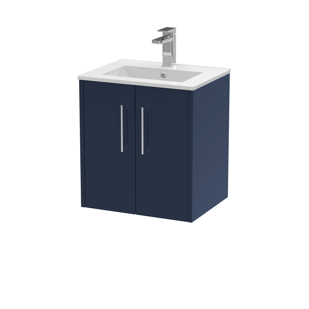 Hudson Reed Juno 500mm 2 Door Wall Hung Vanity Unit With Minimalist Basin