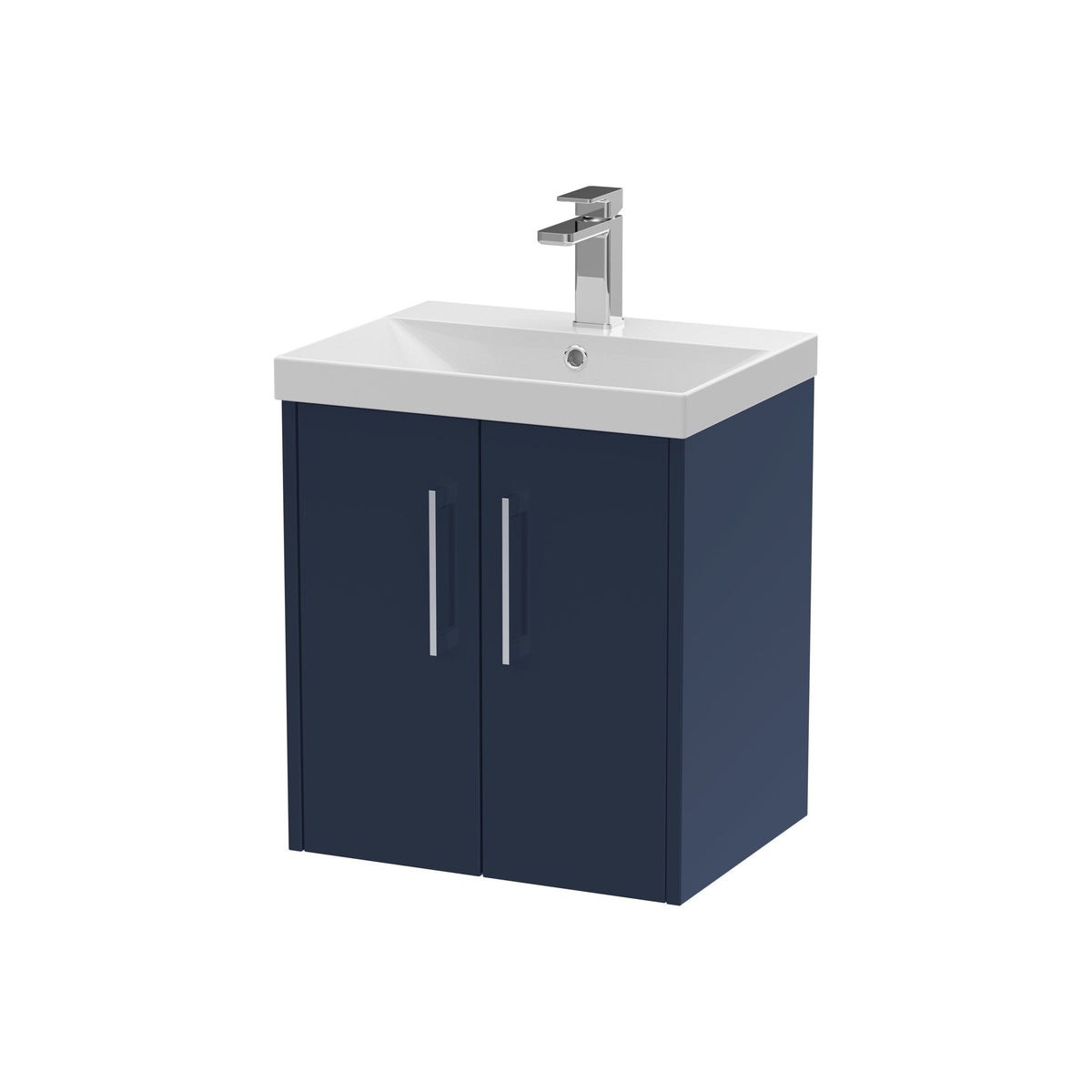 Hudson Reed Juno 500mm 2 Door Wall Hung Vanity Unit With Thin Edge Basin