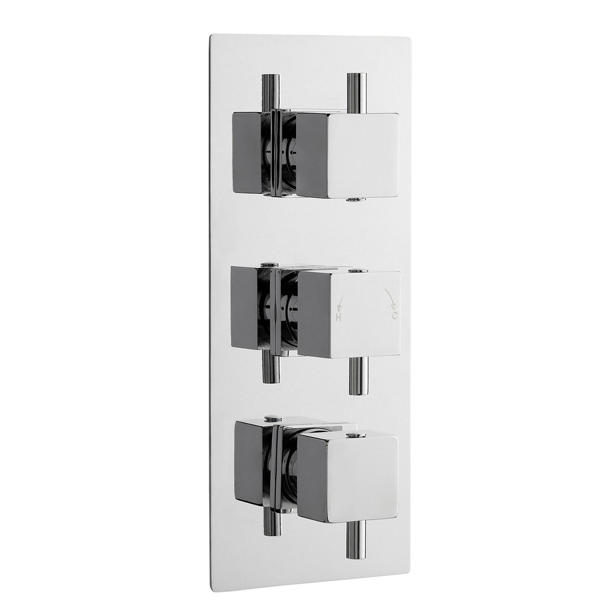 Nuie Triple Thermostatic Shower Valve