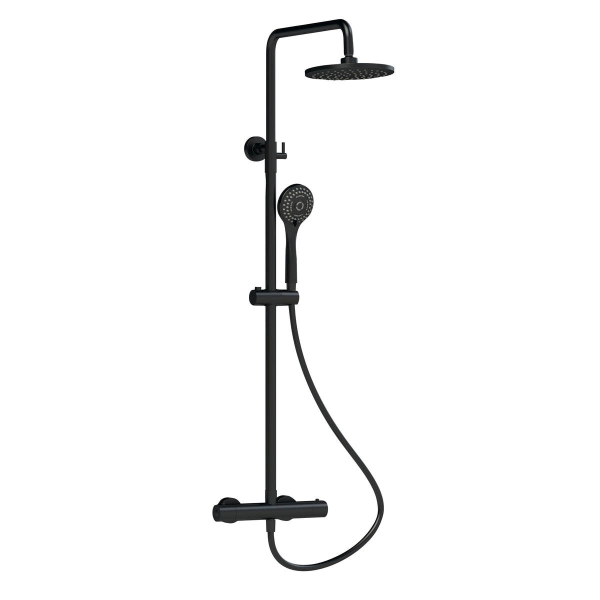 Nuie Thermostatic Bar Dual Shower Valve Shower Kit
