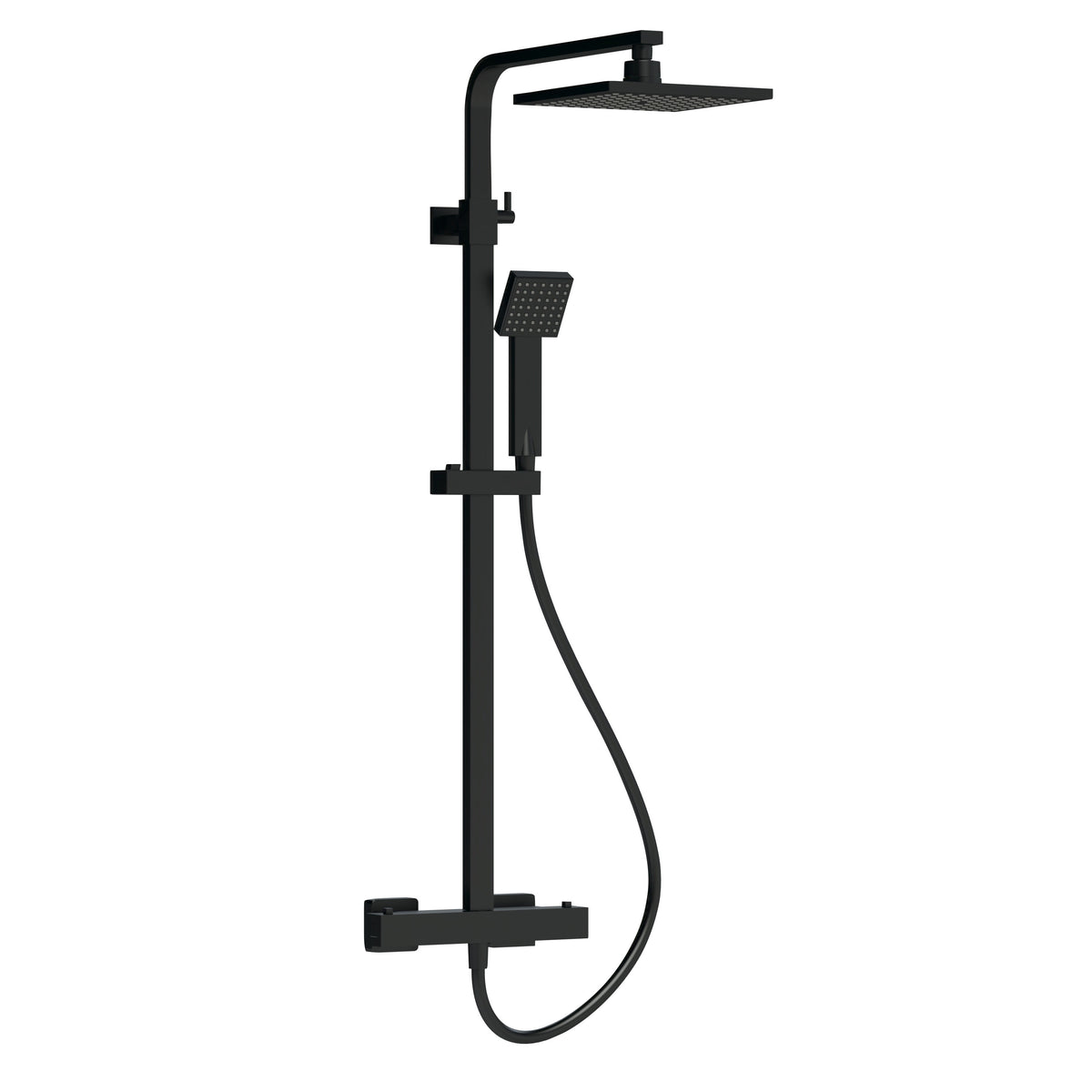 Nuie Thermostatic Bar Dual Shower Valve Shower Kit