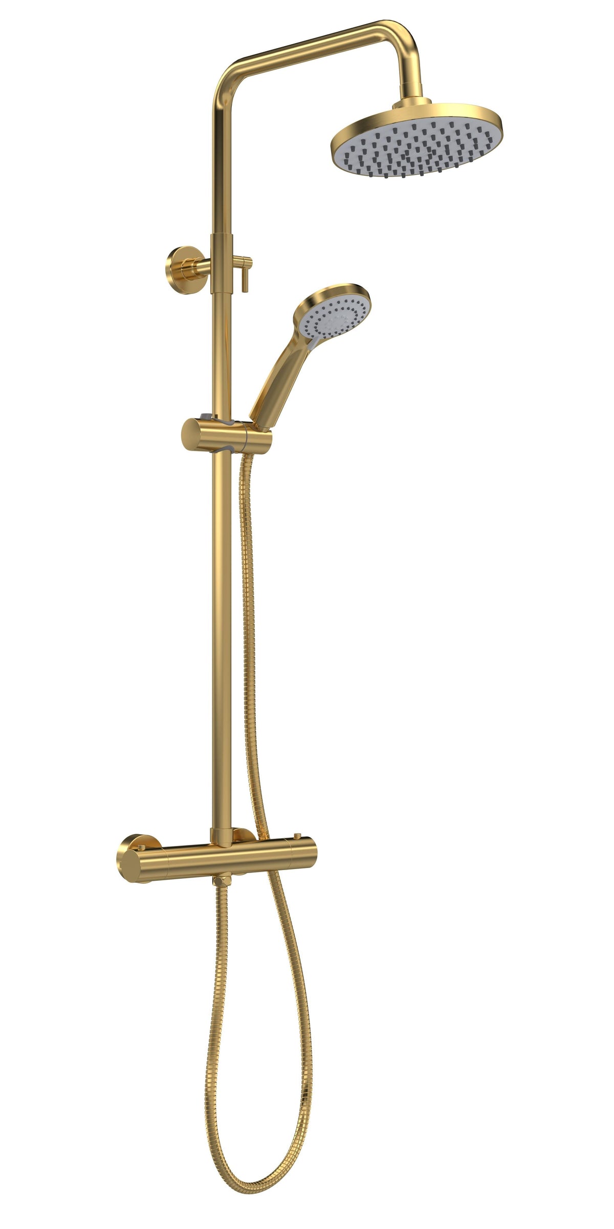 Nuie Thermostatic Bar Dual Shower Valve Shower Kit