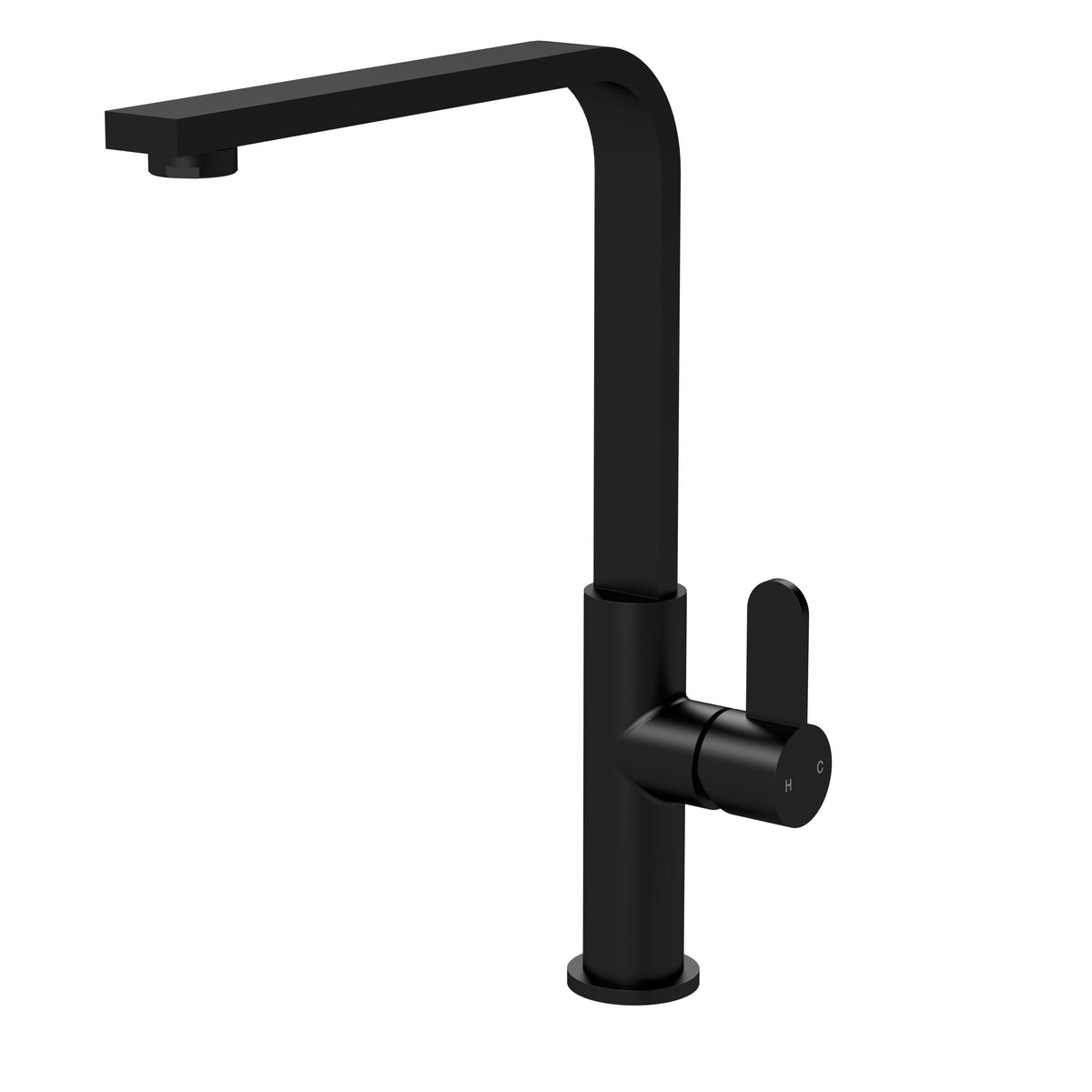 Nuie Churni Square Kitchen Mono Basin Mixer Single Lever
