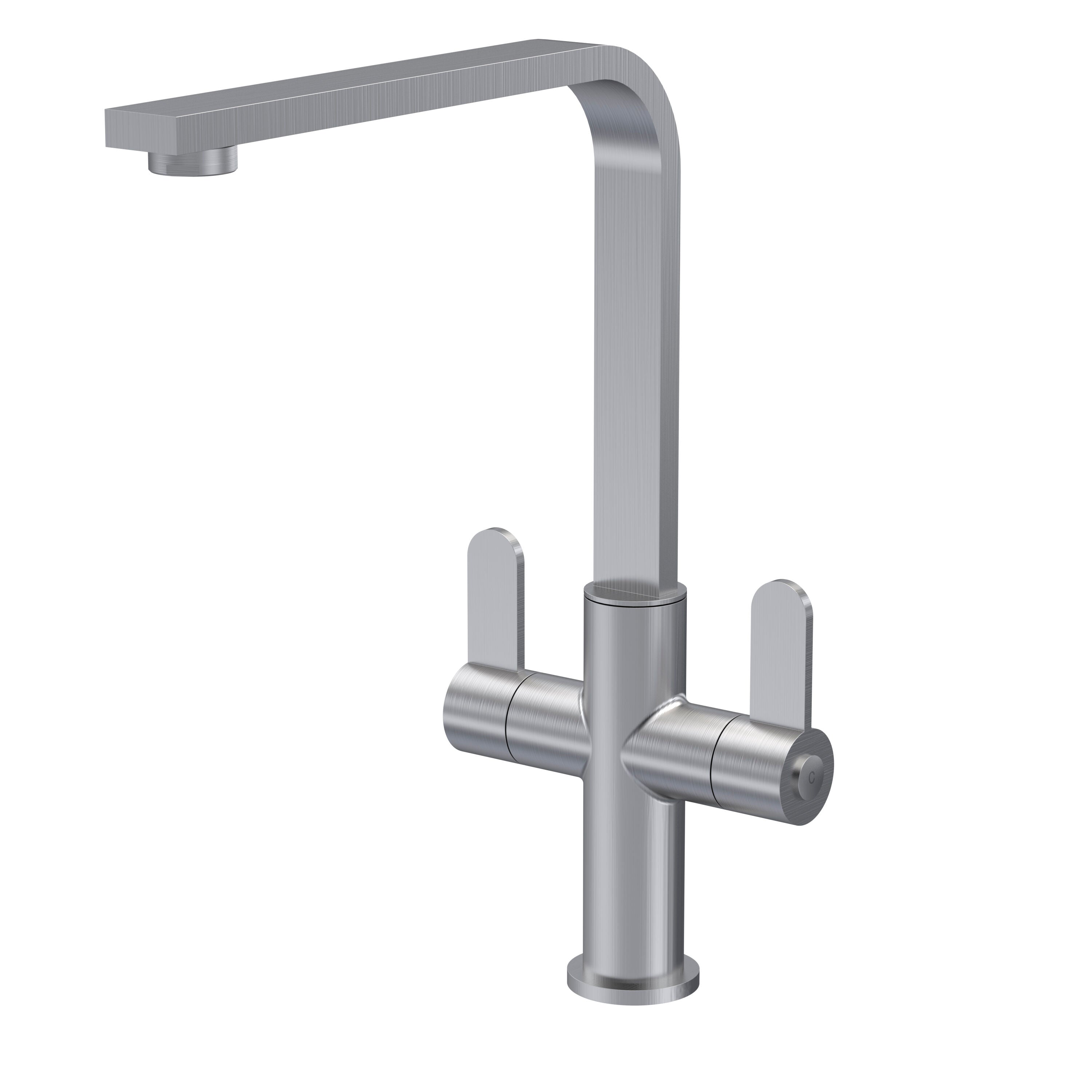 Nuie Churni Square Kitchen Mono Basin Mixer