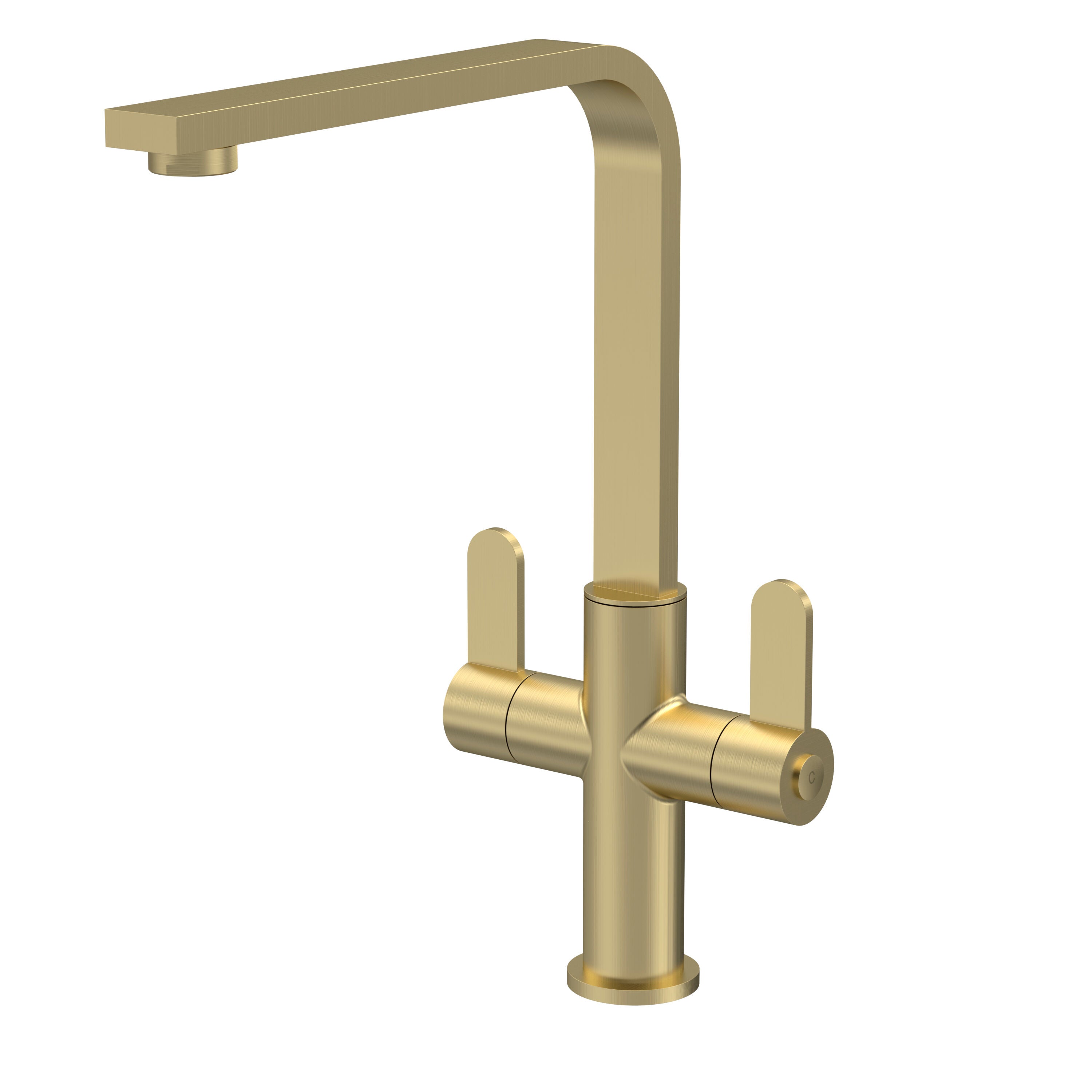 Nuie Churni Square Kitchen Mono Basin Mixer