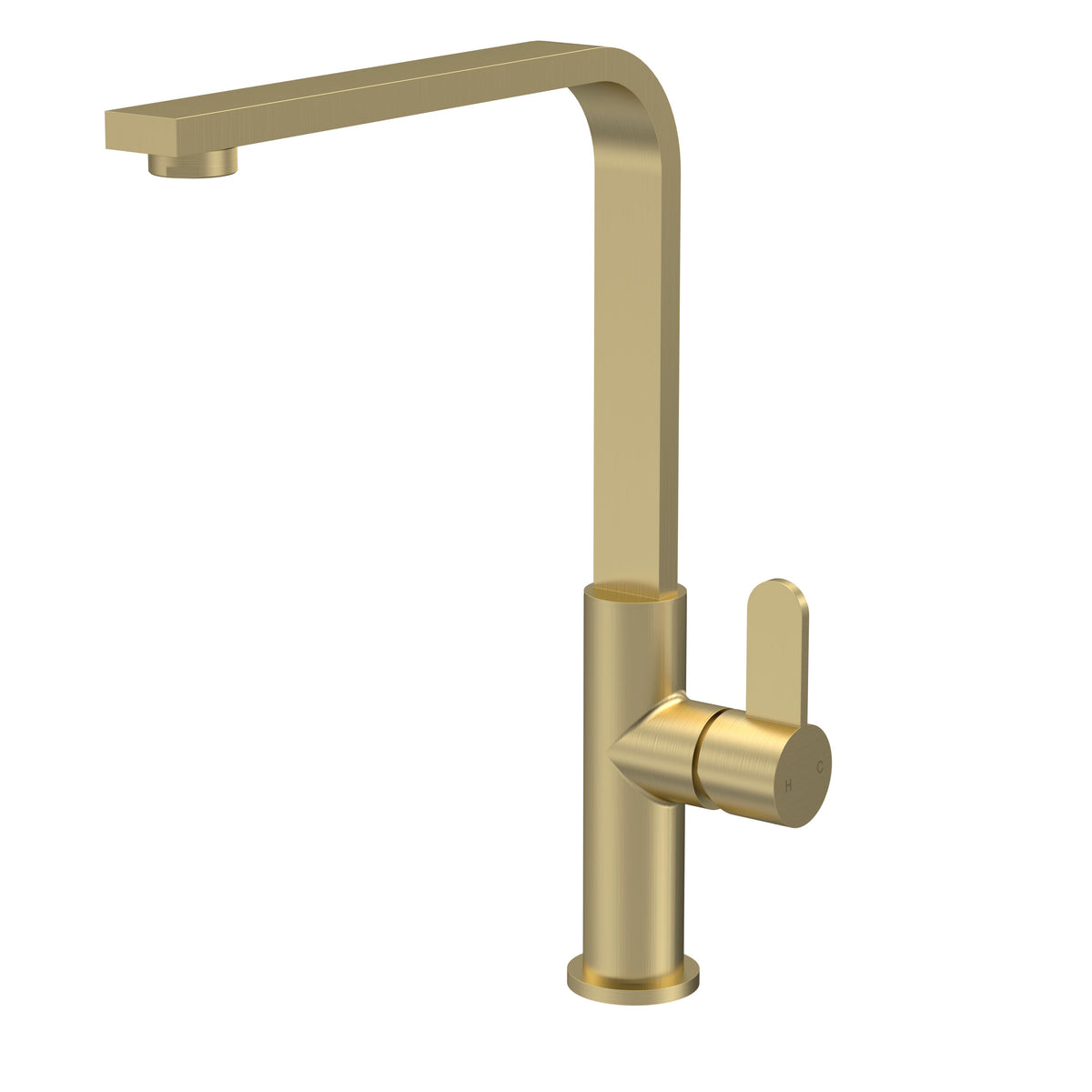 Nuie Churni Square Kitchen Mono Basin Mixer Single Lever