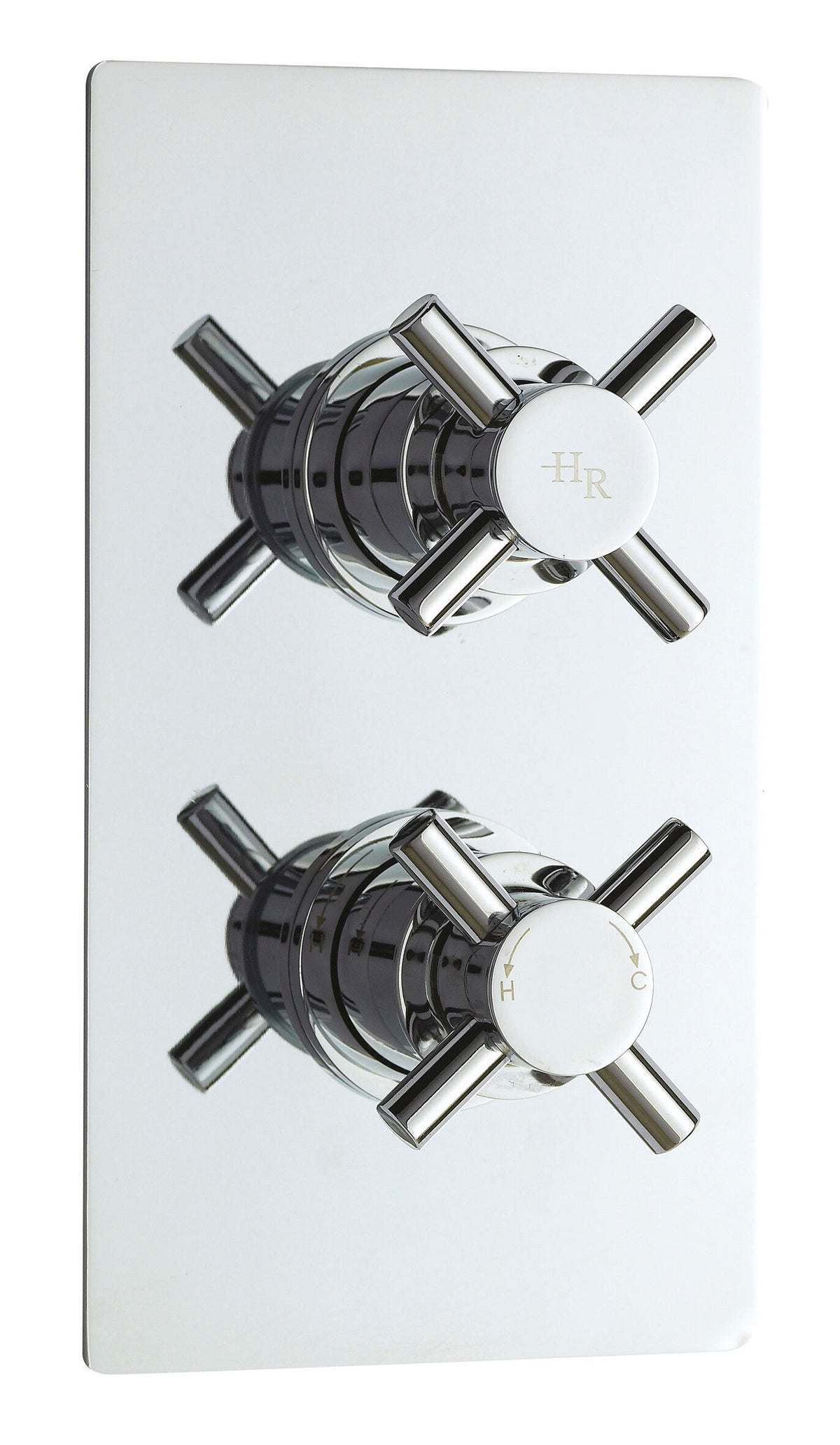 Hudson Reed Tec Crosshead Twin Thermostatic Shower Valve