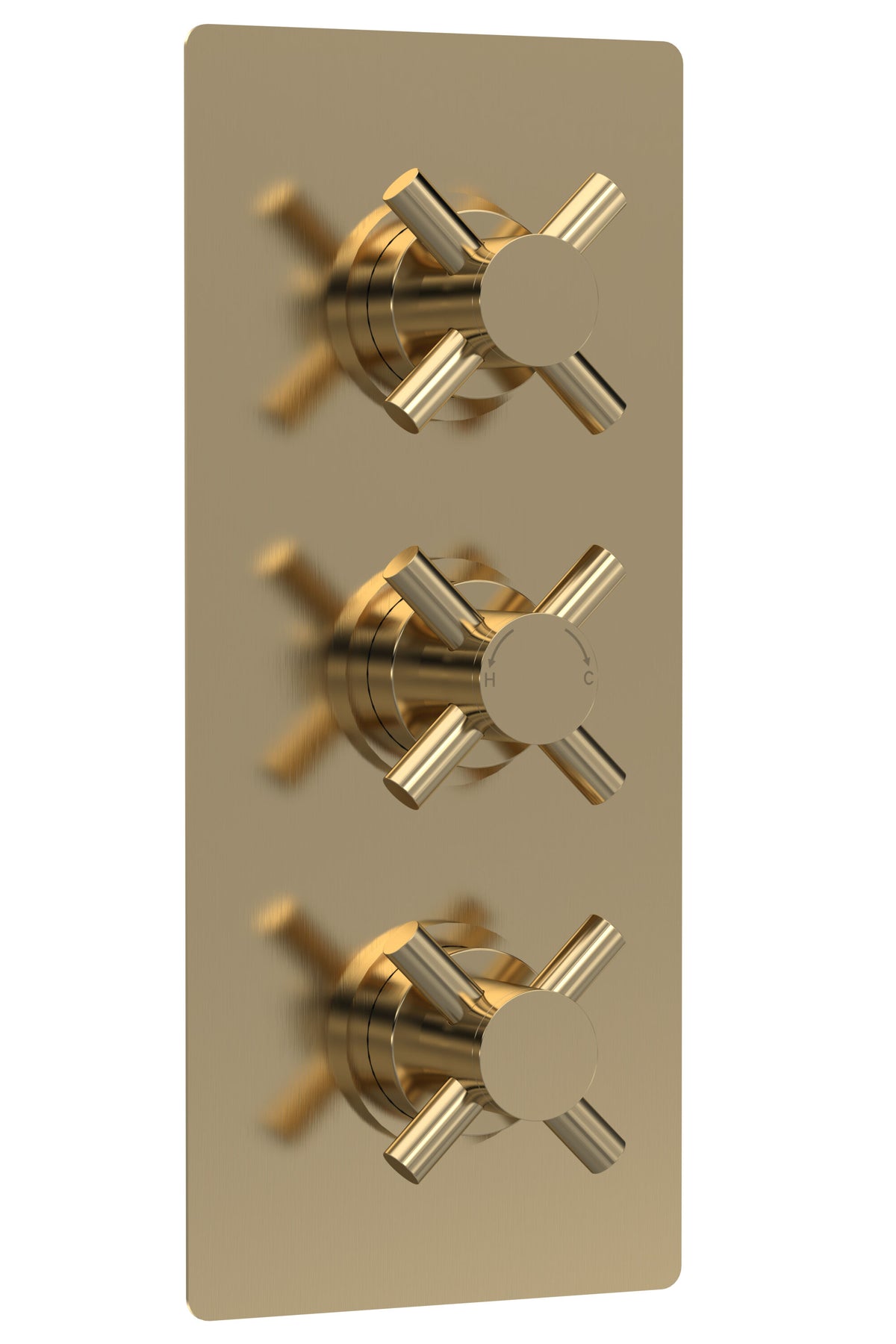 Hudson Reed Tec Crosshead Triple Thermostatic Shower Valve