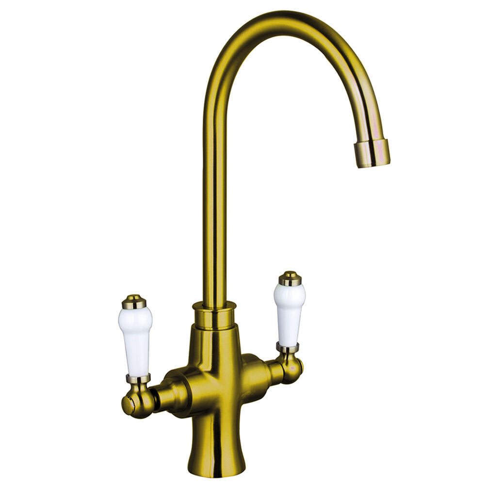 Nuie Sarani Two Handle Sink Mixer Kitchen Tap