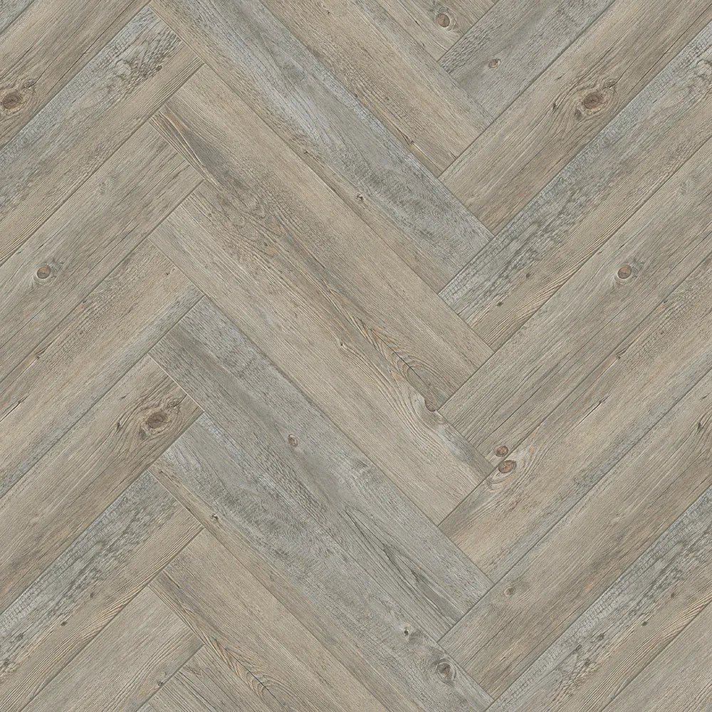 Cove Kilkenny Herringbone SPC Flooring with Built-In Underlay