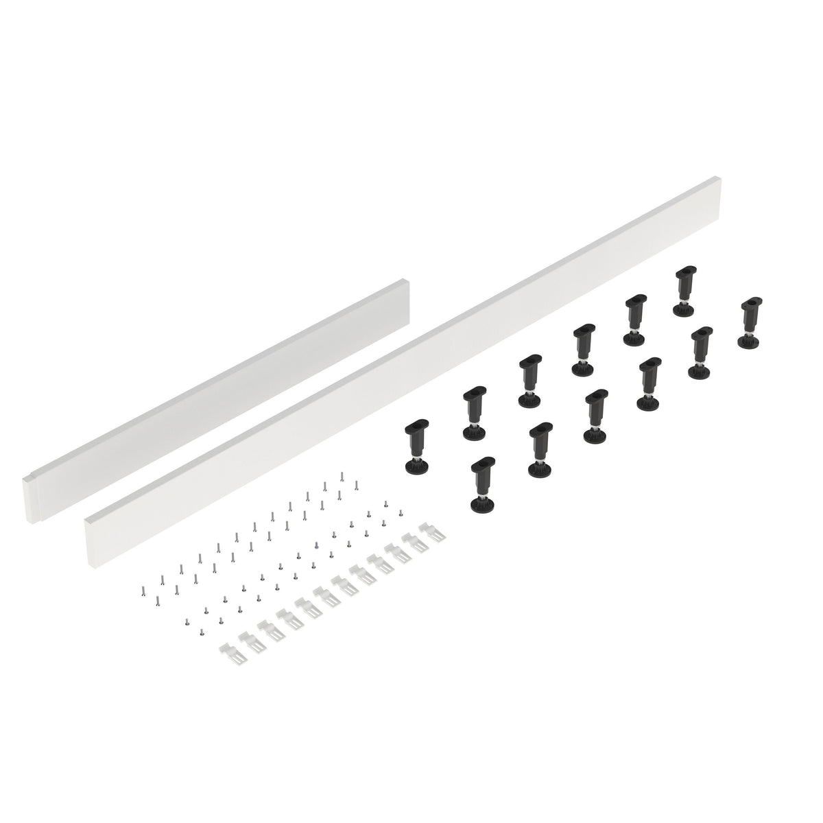 Hudson Reed 1700mm Leg Set & Plinth Kit