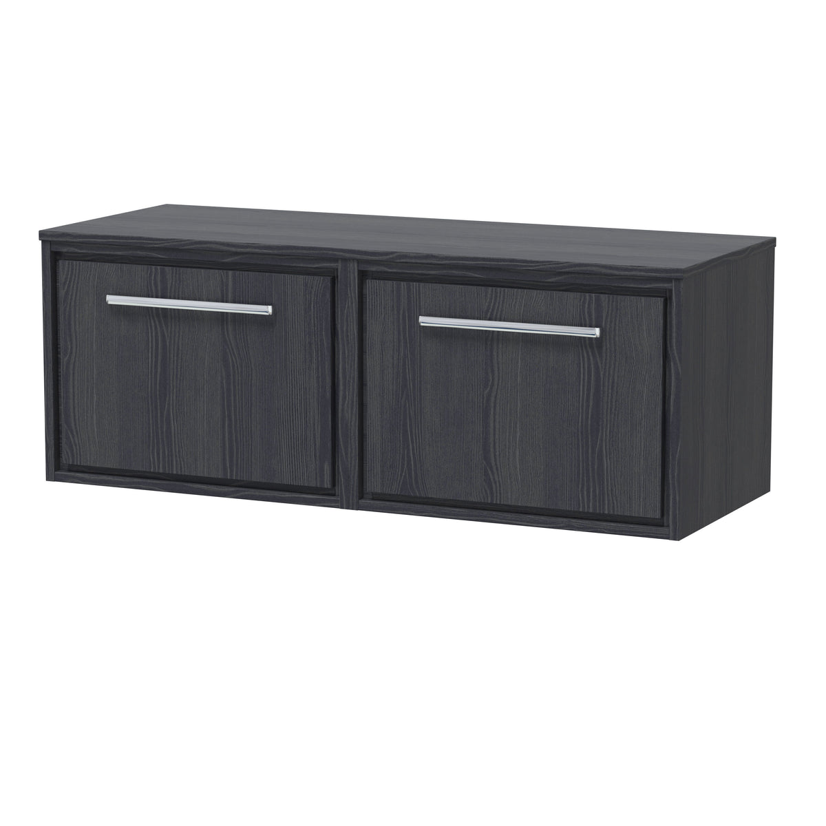 Hudson Reed Lille 605mm 1 Drawer Wall Hung Vanity Unit With Co-ordinating Worktop, Handle