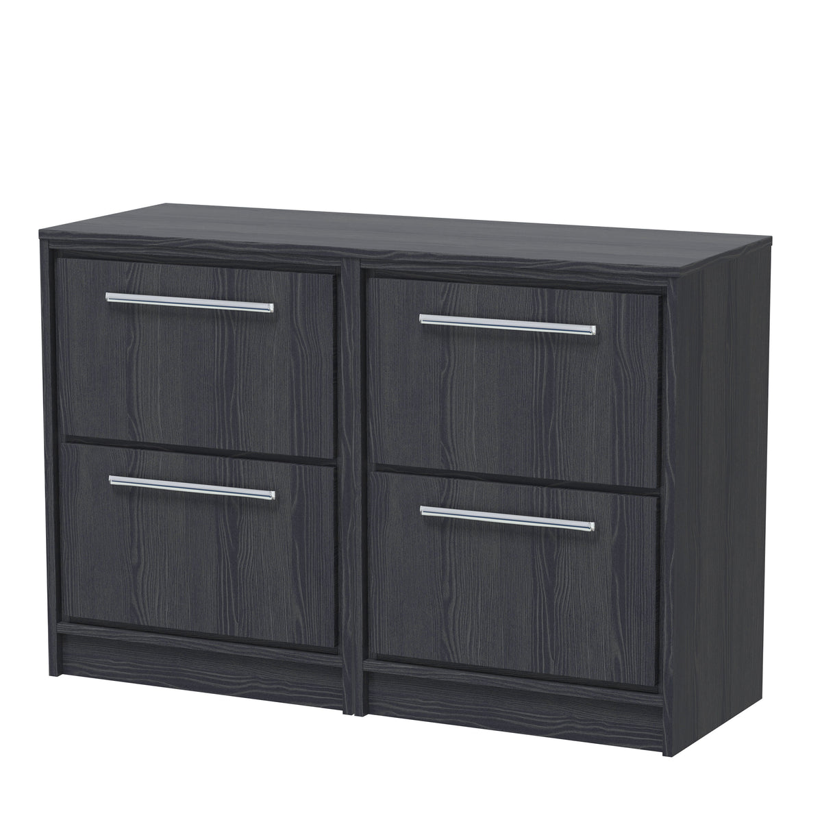 Hudson Reed Lille 605mm 4 Drawer Floor Standing Vanity Unit With Co-ordinating Worktop