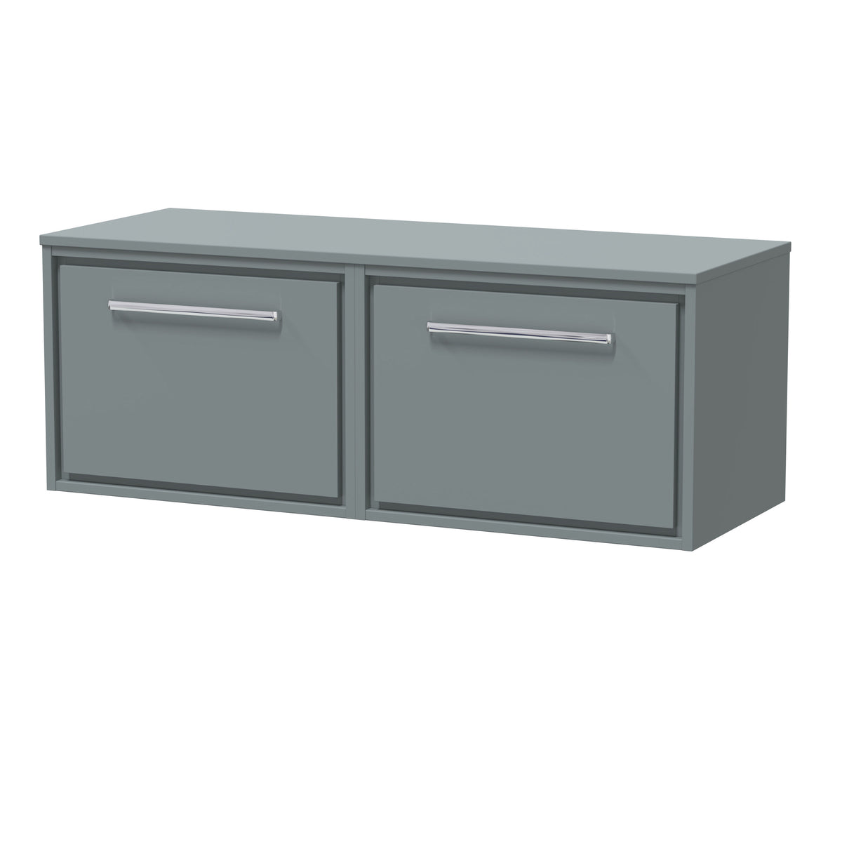 Hudson Reed Lille 1200mm 1 Drawer Wall Hung Vanity Unit With Co-ordinating Worktop