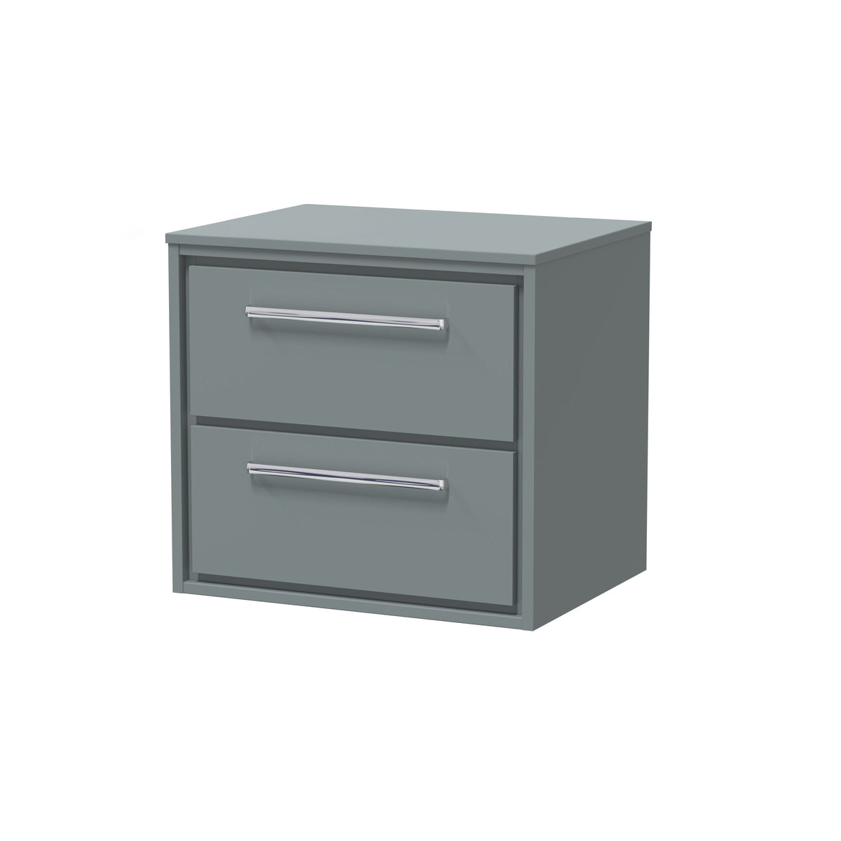 Hudson Reed Lille 600mm 2 Drawer Wall Hung Vanity Unit With Co-ordinating Worktop