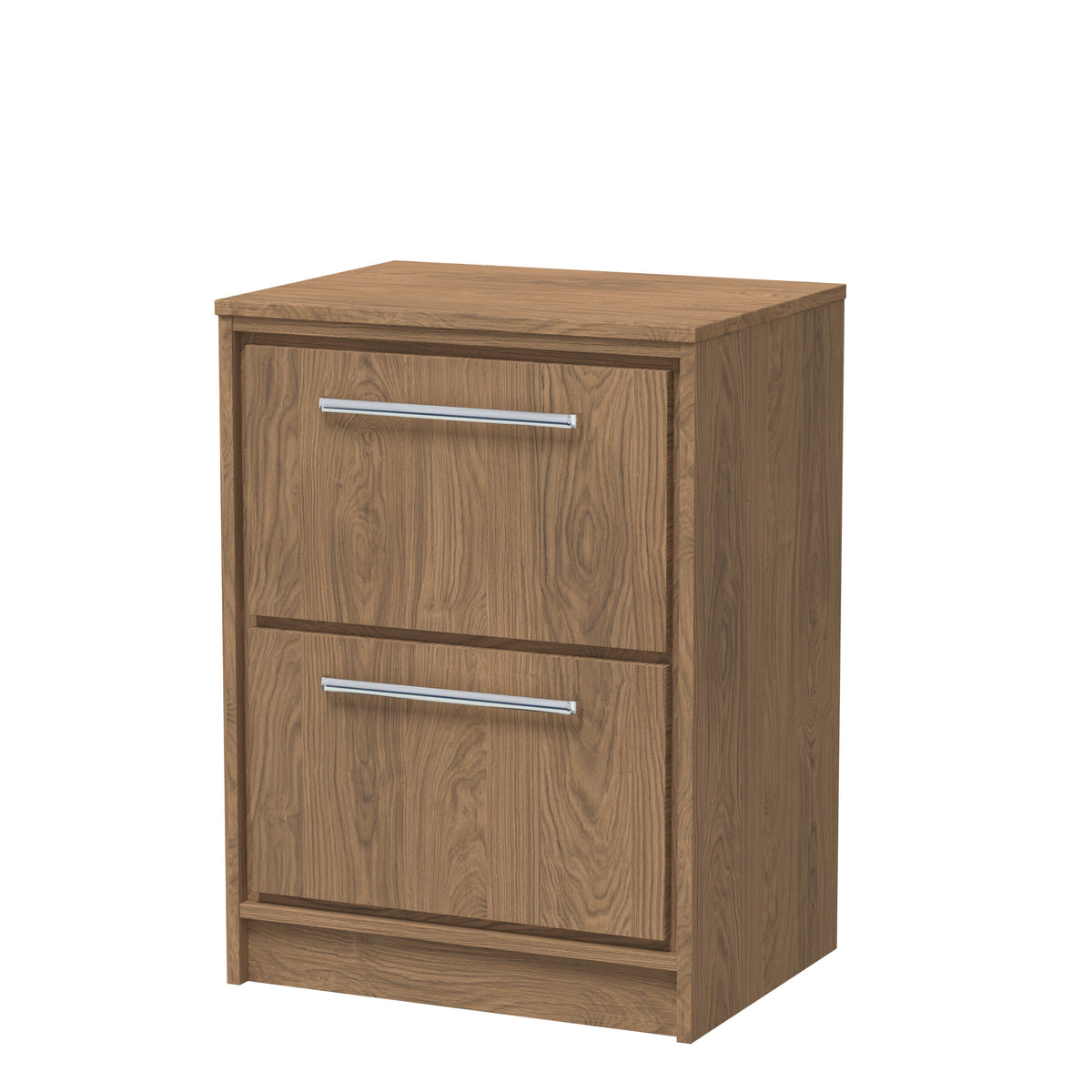Hudson Reed Lille 600mm 2 Drawer Floor Standing Vanity Unit With Co-ordinating Worktop