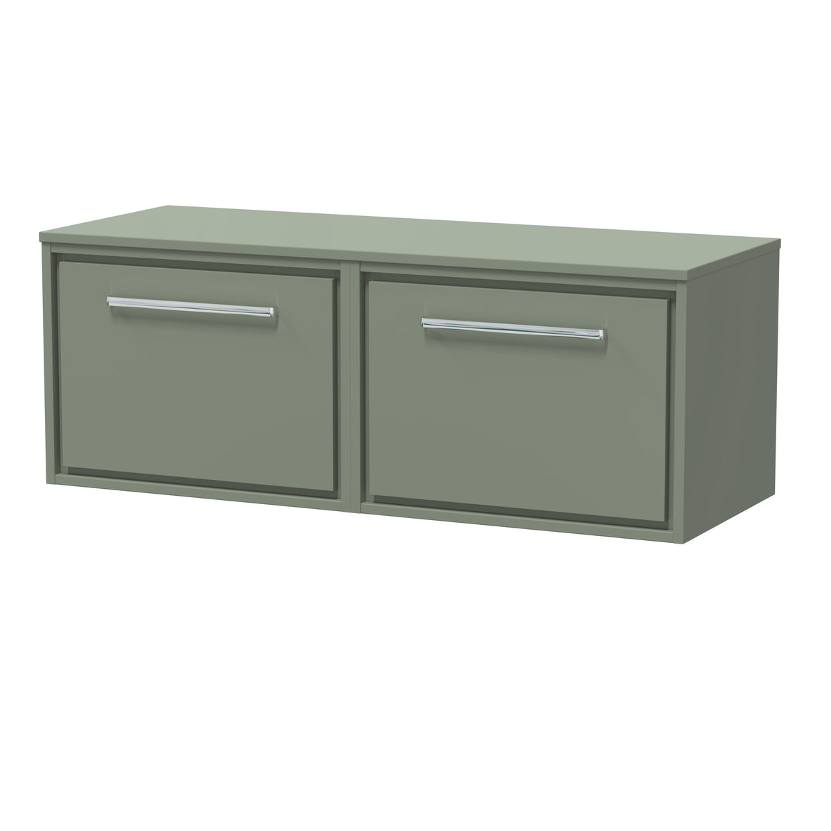 Hudson Reed Lille 1200mm 1 Drawer Wall Hung Vanity Unit With Co-ordinating Worktop