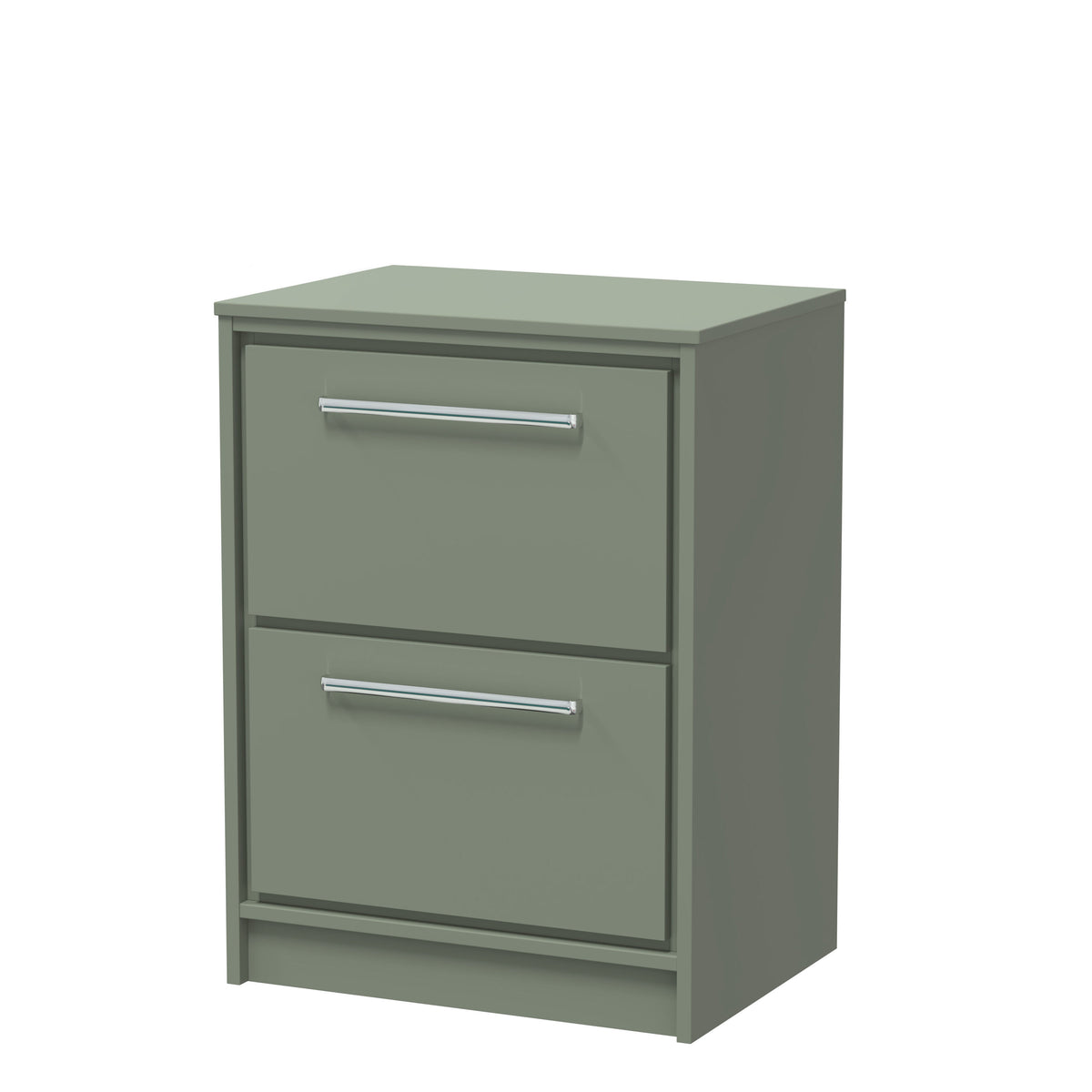 Hudson Reed Lille 600mm 2 Drawer Floor Standing Vanity Unit With Co-ordinating Worktop