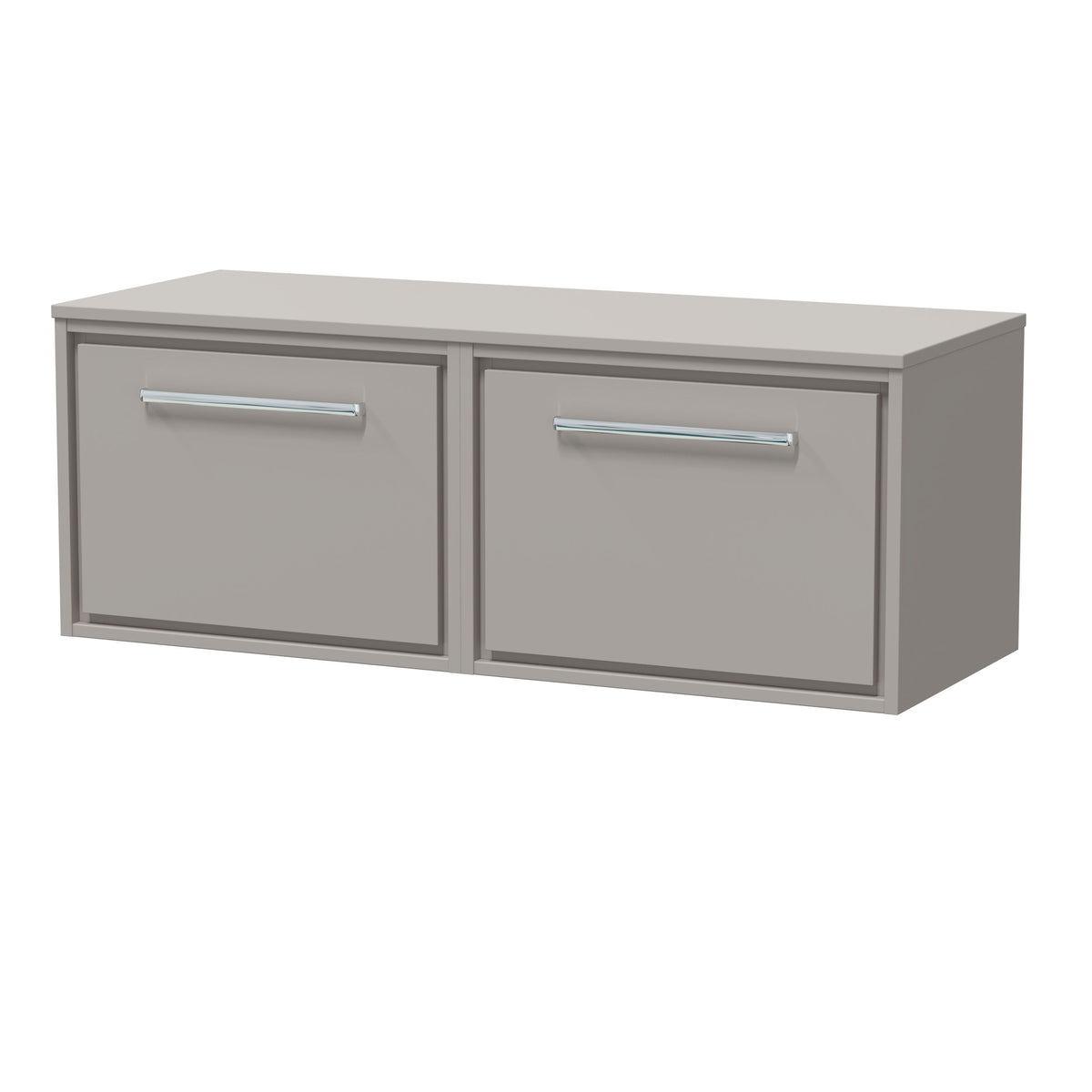 Hudson Reed Lille 1200mm 1 Drawer Wall Hung Vanity Unit With Co-ordinating Worktop