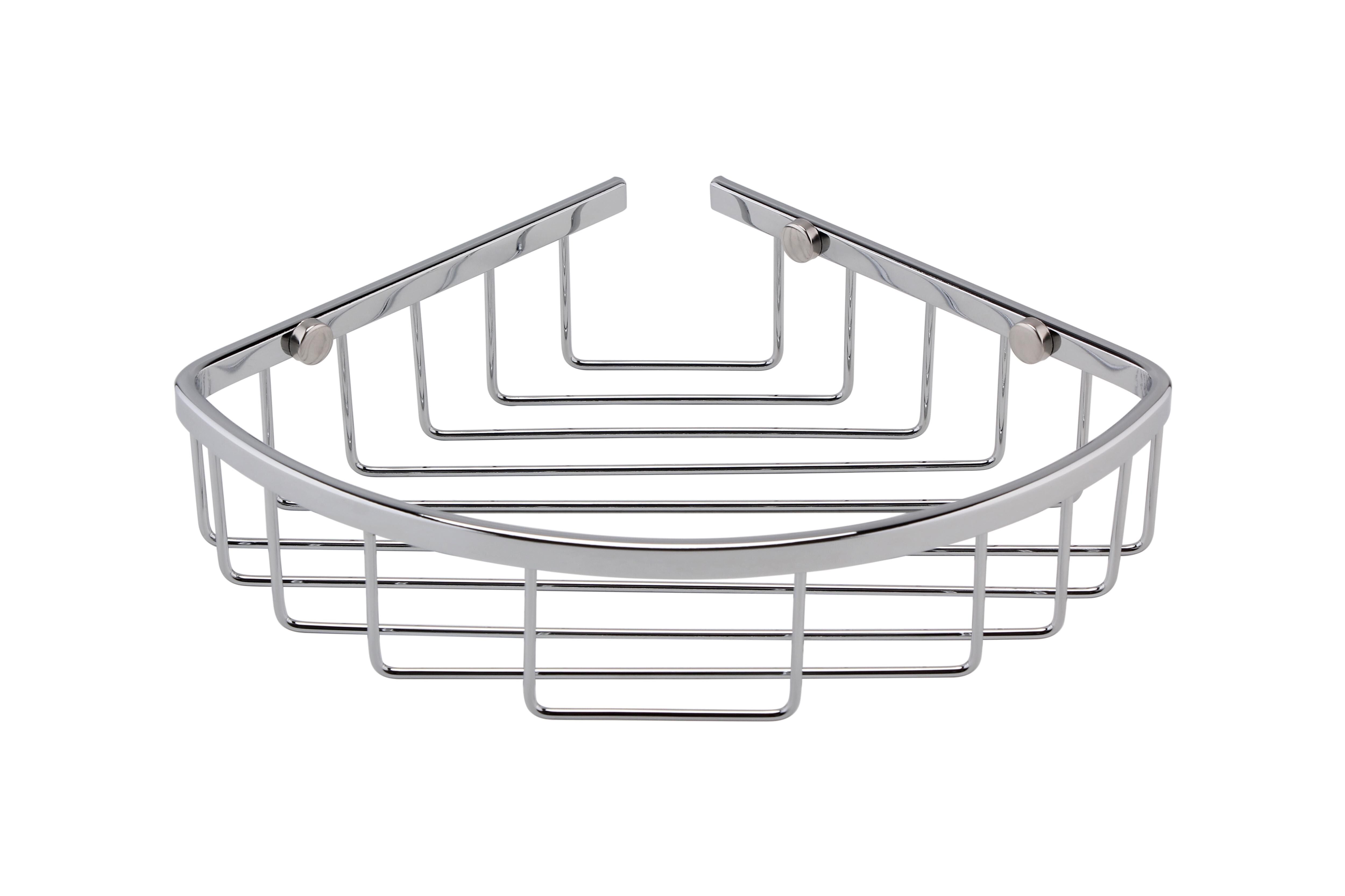 Chrome Deep Corner Basket