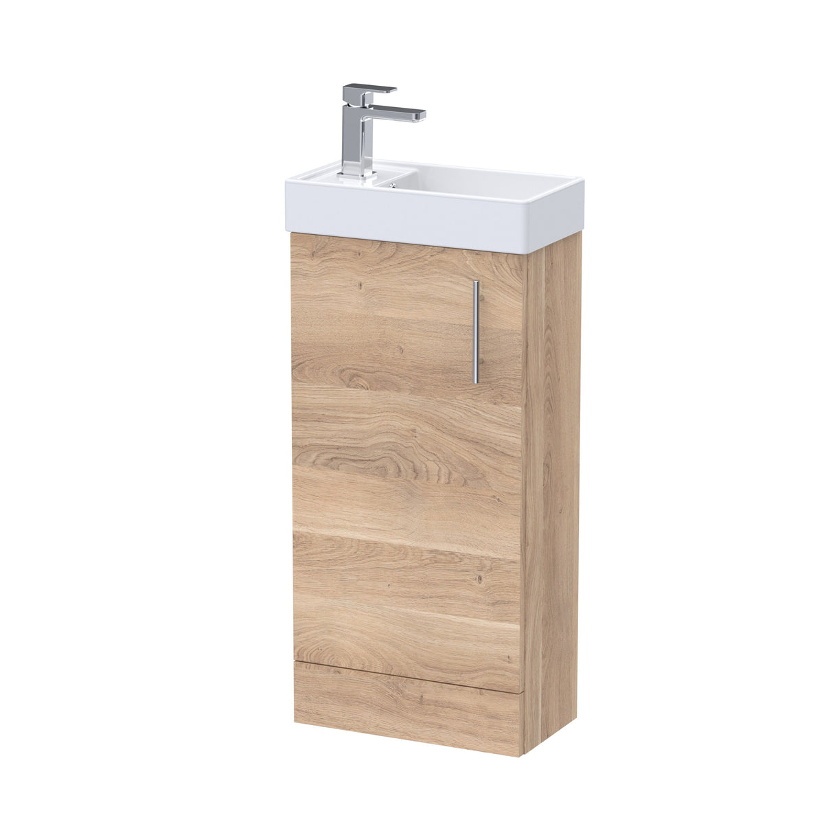 Nuie Vault 400mm Floor Standing Vanity Unit With Basin