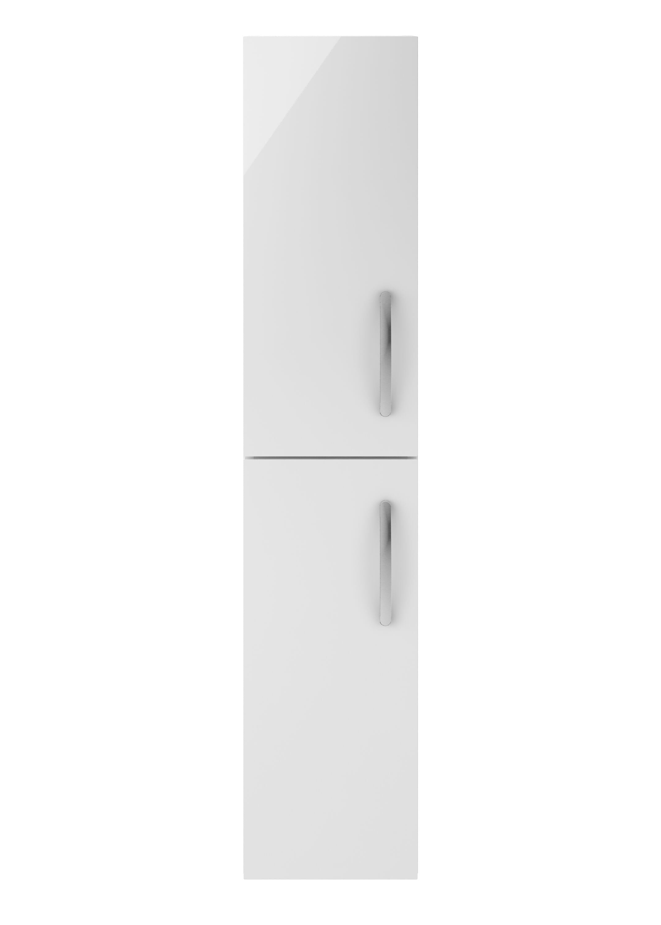 nuie Athena 300mm Gloss White Wall Hung Tall Cabinet