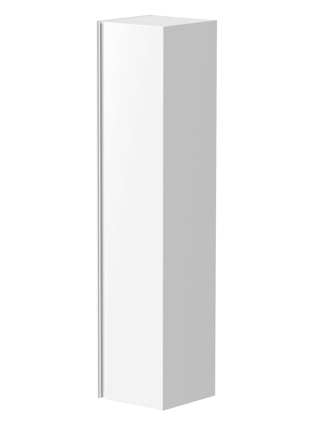 Moon Wall Mounted Tall Unit Matt White - MOONWMTU-W