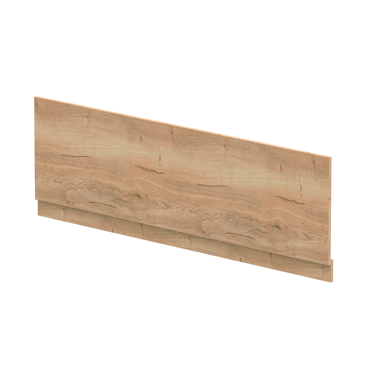 Hudson Reed 1700mm MFC Woodgrain Front Bath Panel With Plinth