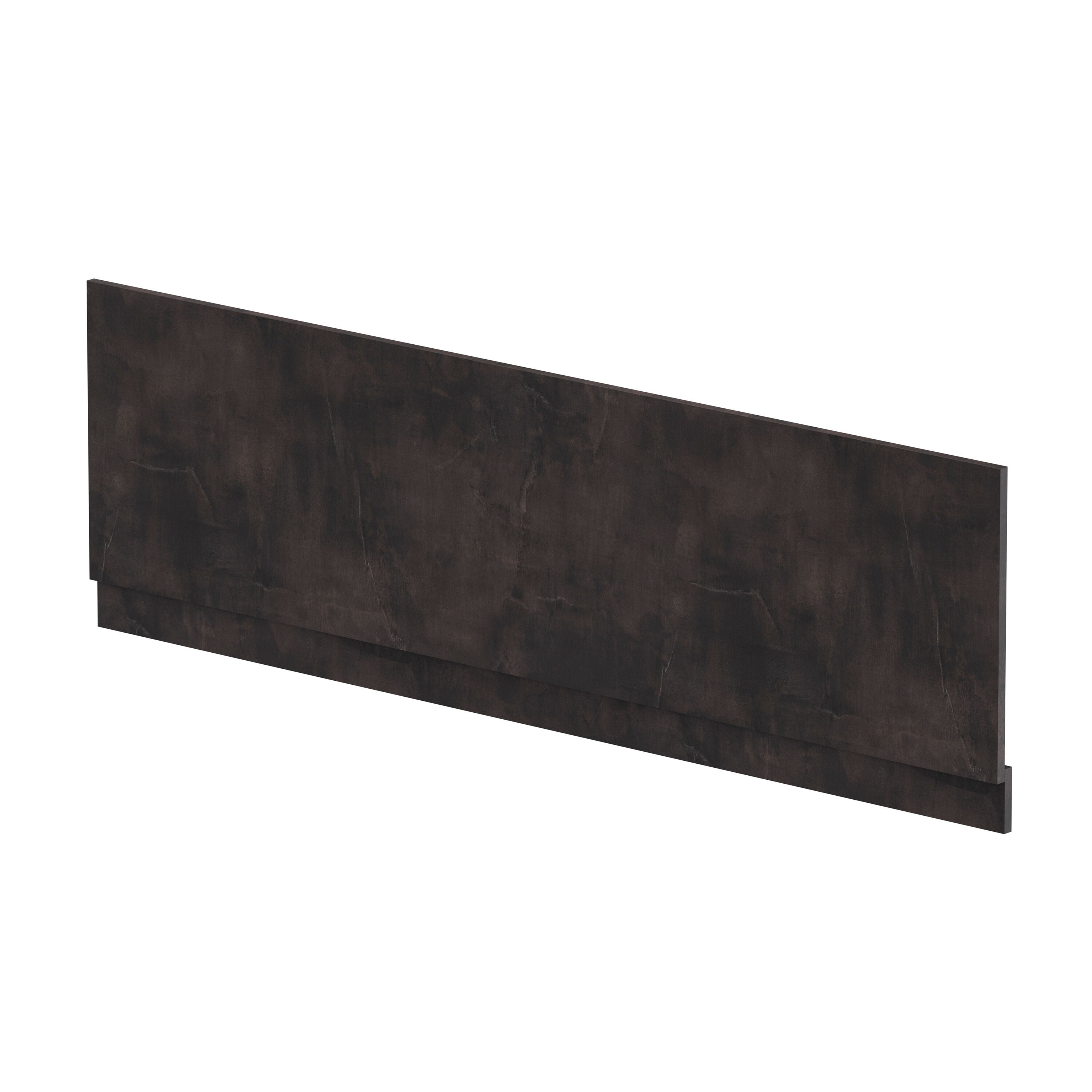 Havana 1800mm Metallic Slate MFC Shower Bath Panel With Plinth