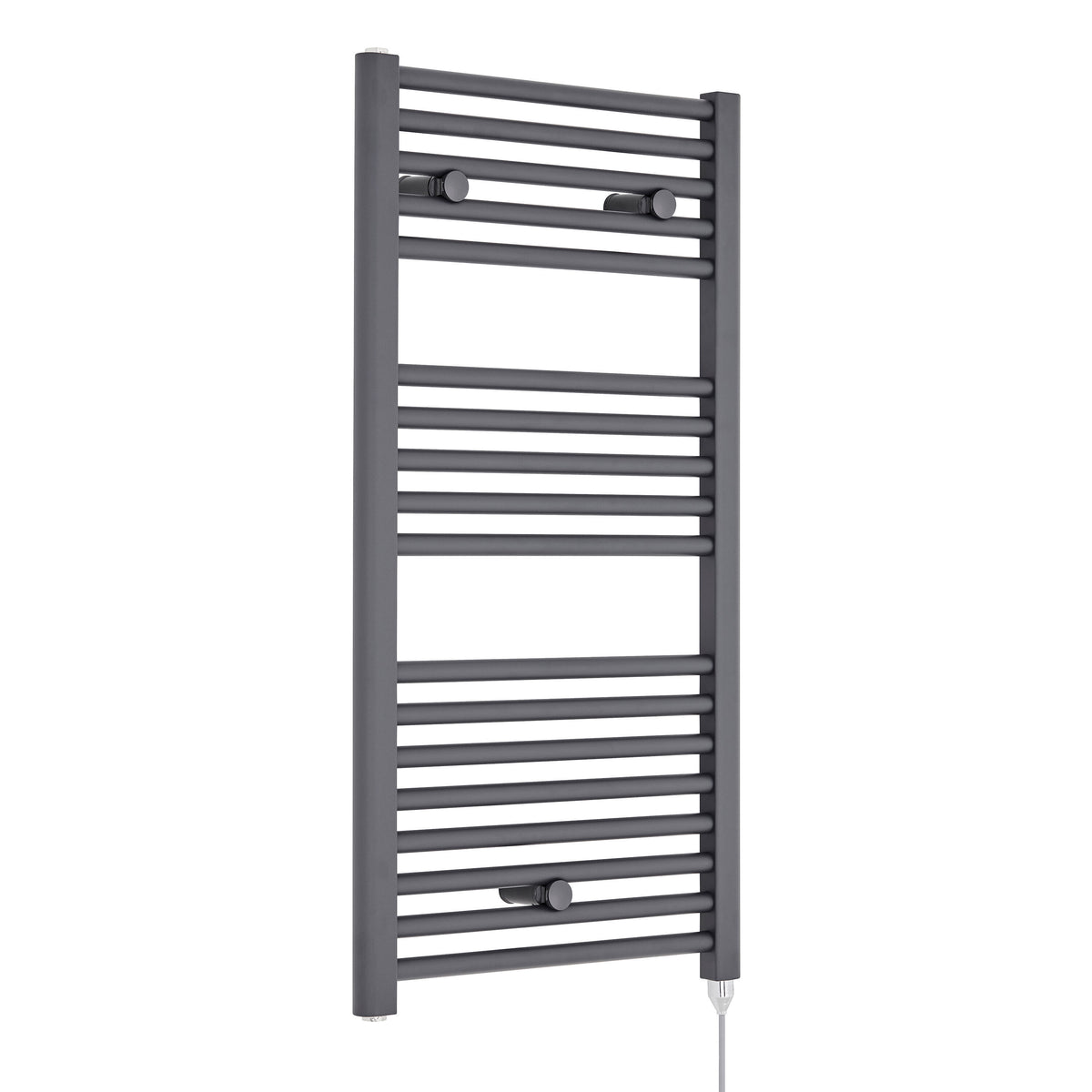Nuie 920mm x 480mm Vertical Electric Heated Towel Rail